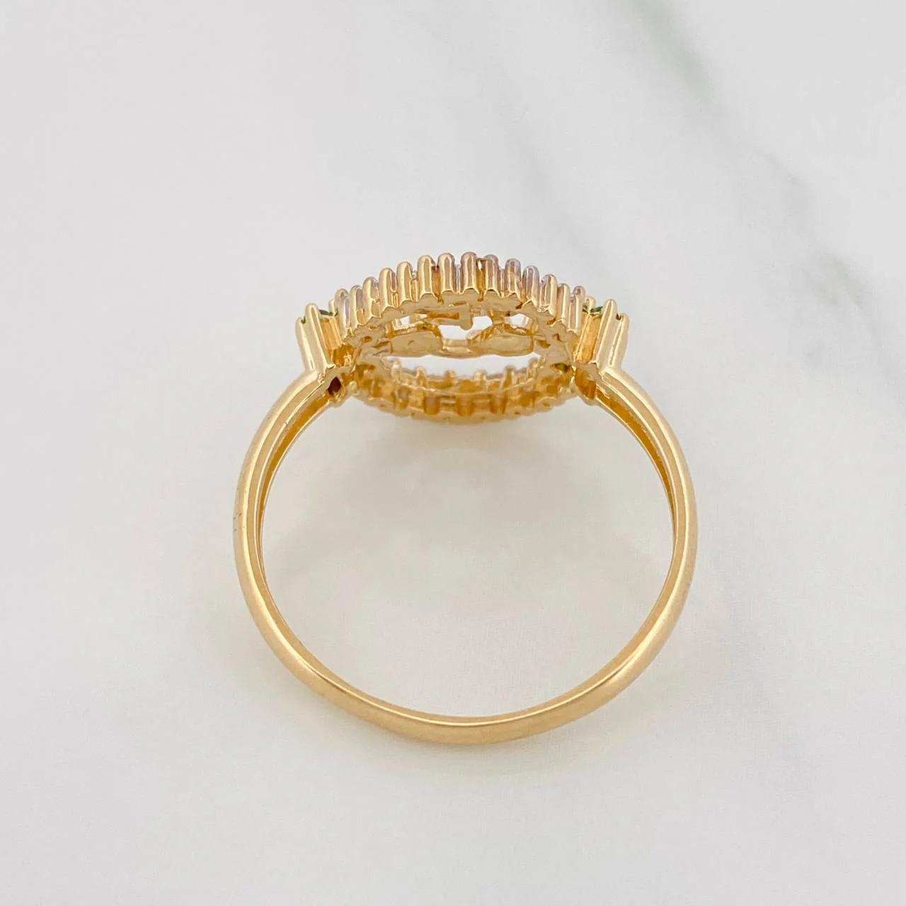 Anillo 15´s Circular 2.7g / T6 3/4 Oro Amarillo 18K - Image 4