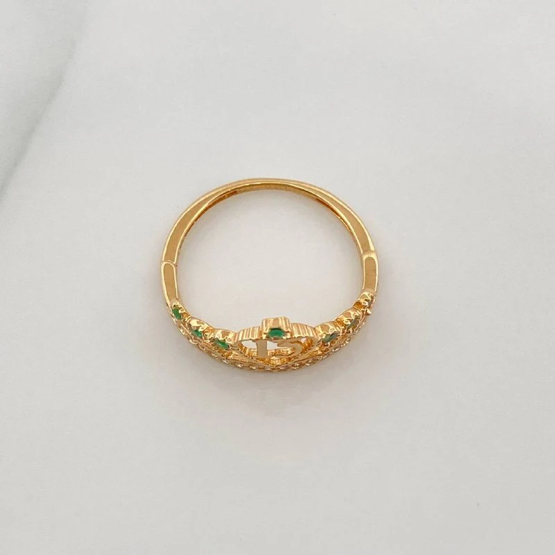 Anillo 15´S Corona 1.7 g / T5 1/2 Oro Amarillo 18K - Image 2