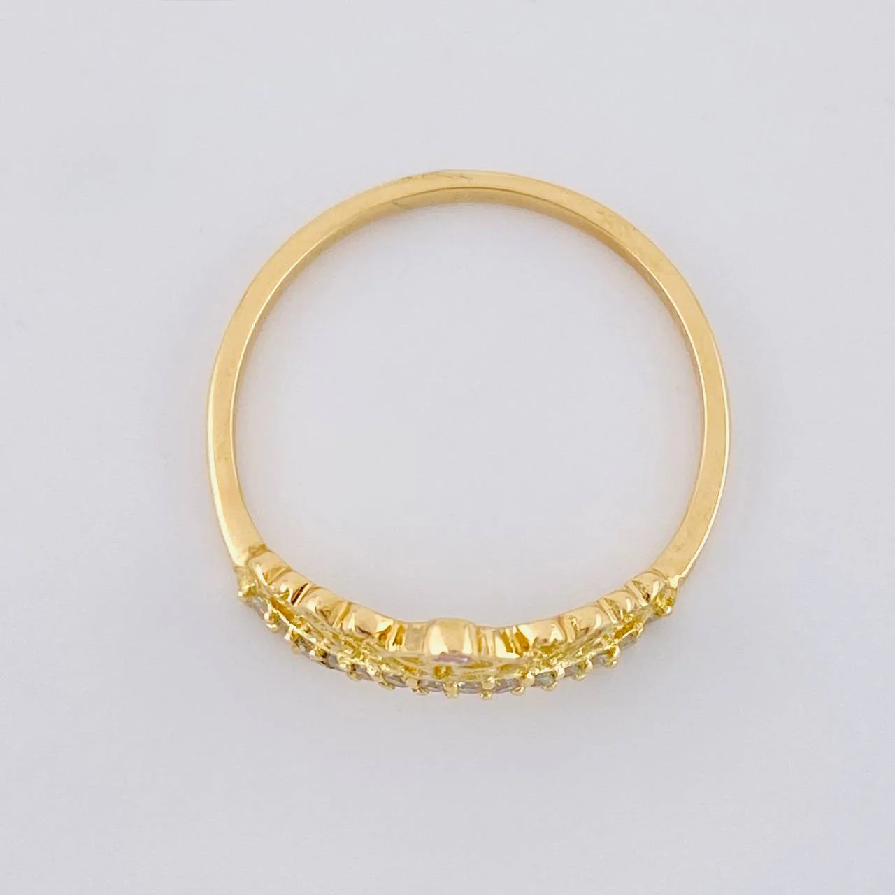 Anillo 15'S Corona 1.8 g / T7 Oro Amarillo 18K - Image 3
