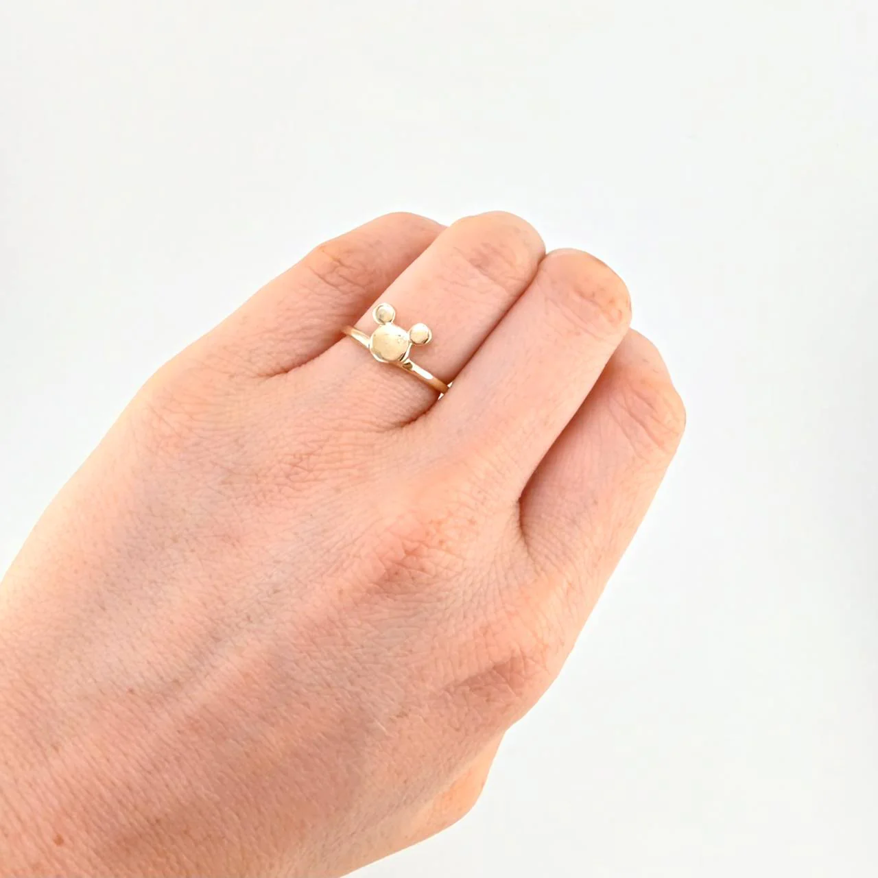 Anillo Ratón 2 g / T7 Oro Amarillo 18K - Image 4