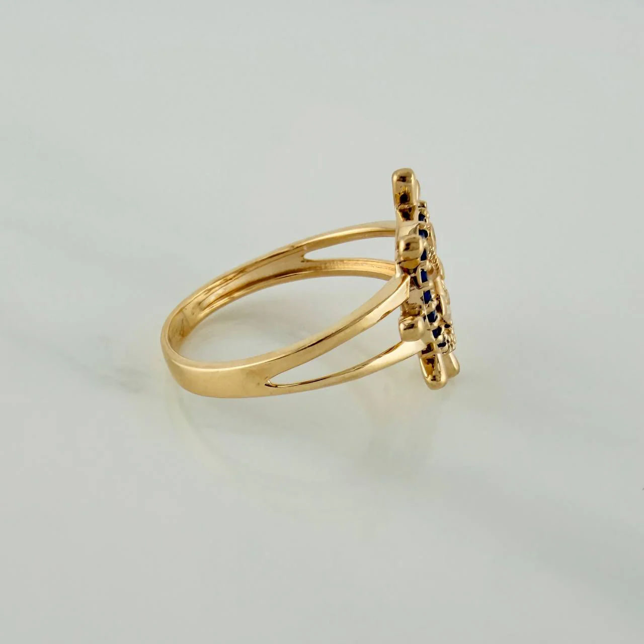 Anillo Ancla 2.5gr / T6 1/4 / Oro Amarillo 18K - Image 4