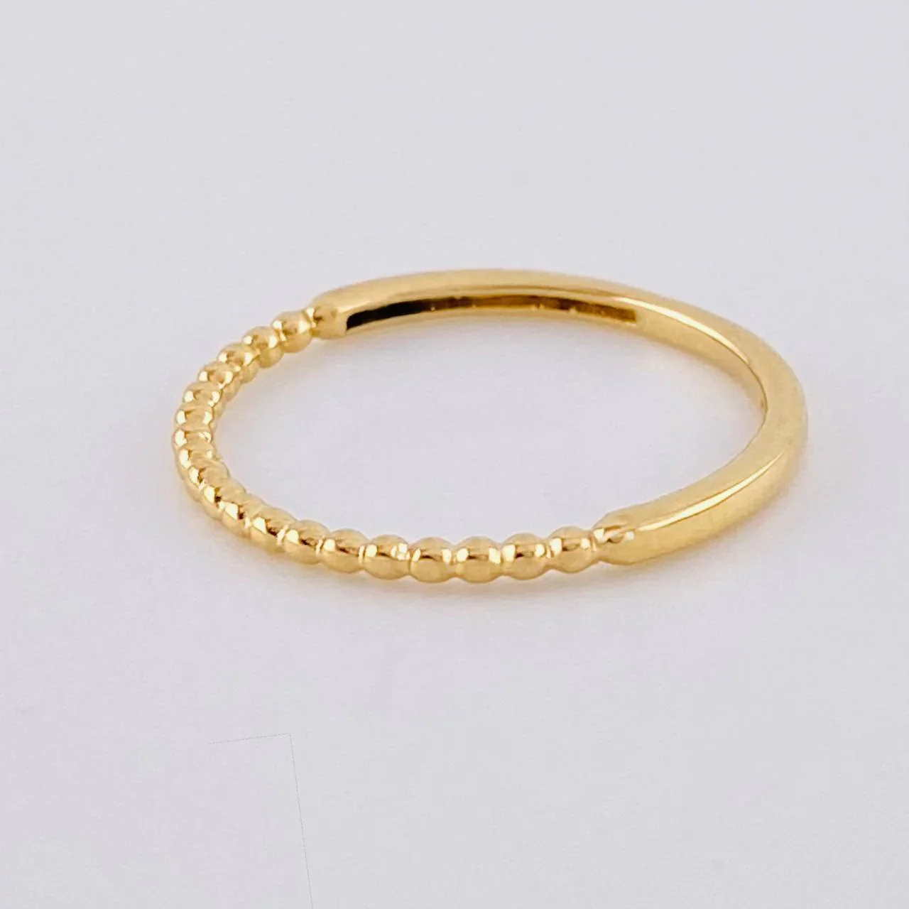 Anillo Burbujas Parciales 1.2 g / T6 1/2 Oro Amarillo 18K - Image 2