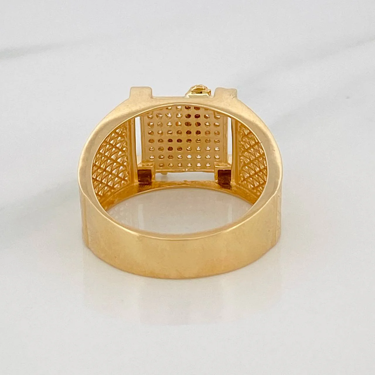 Anillo Caballo 7g / T9 3/4 Oro Amarillo 18K - Image 3