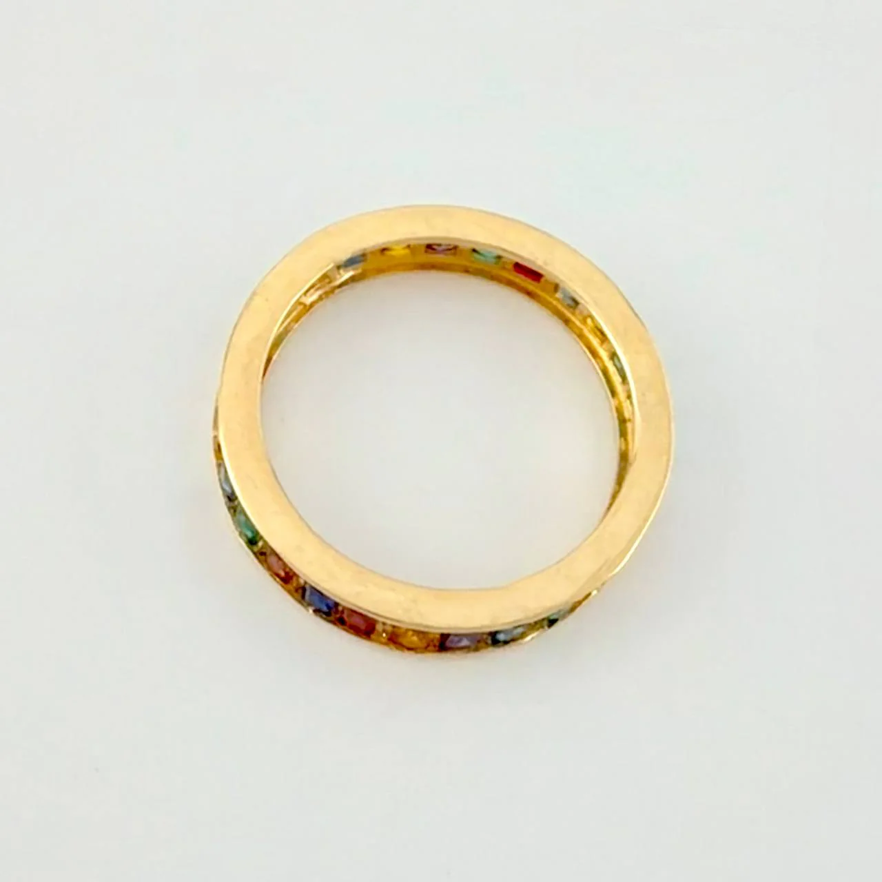 Anillo Carril Tupido 2g / T5 1/4 Oro Amarillo 18K - Image 3