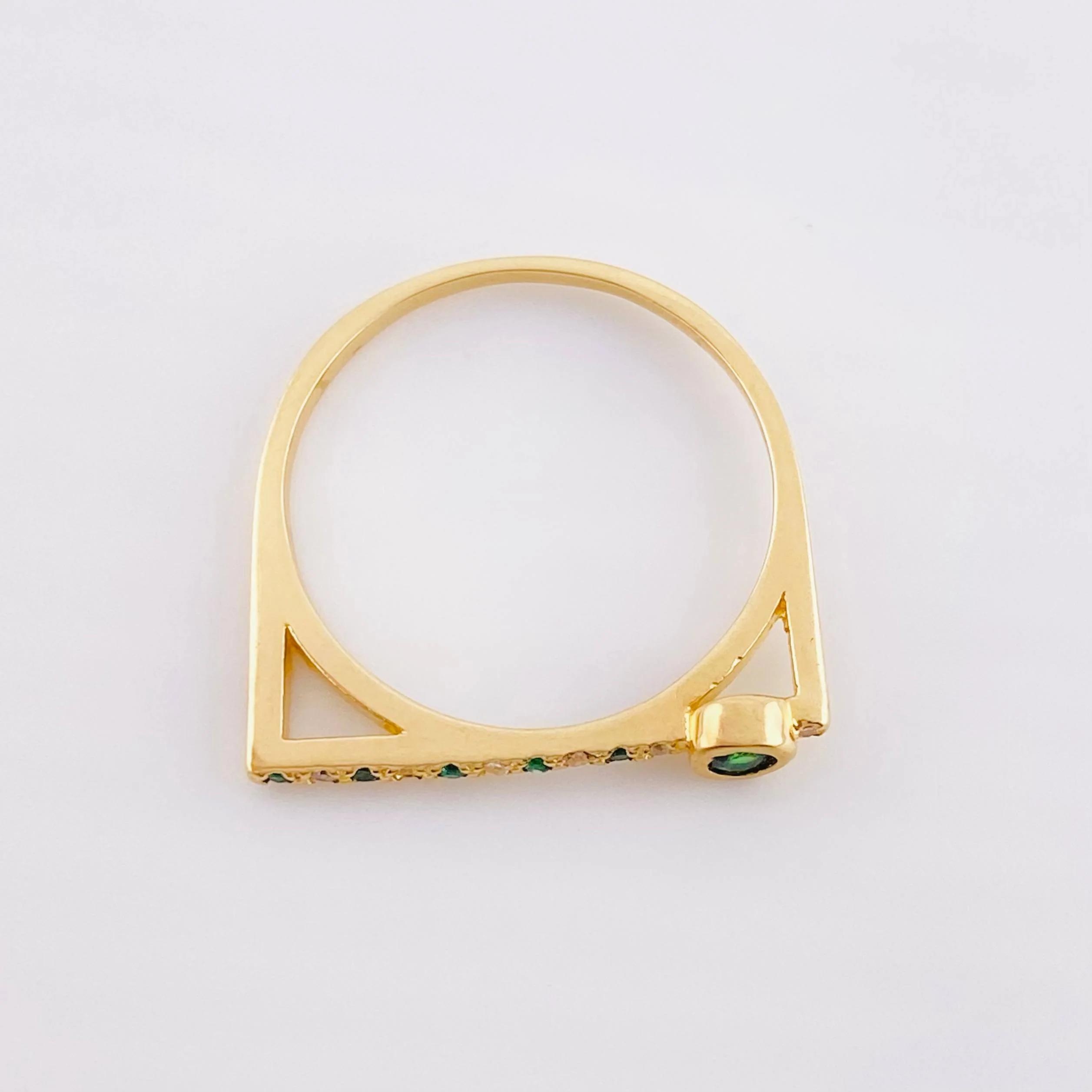 Anillo Cetro Meseta 1.55gr / T6 1/4 / Oro Amarillo 18K - Image 3