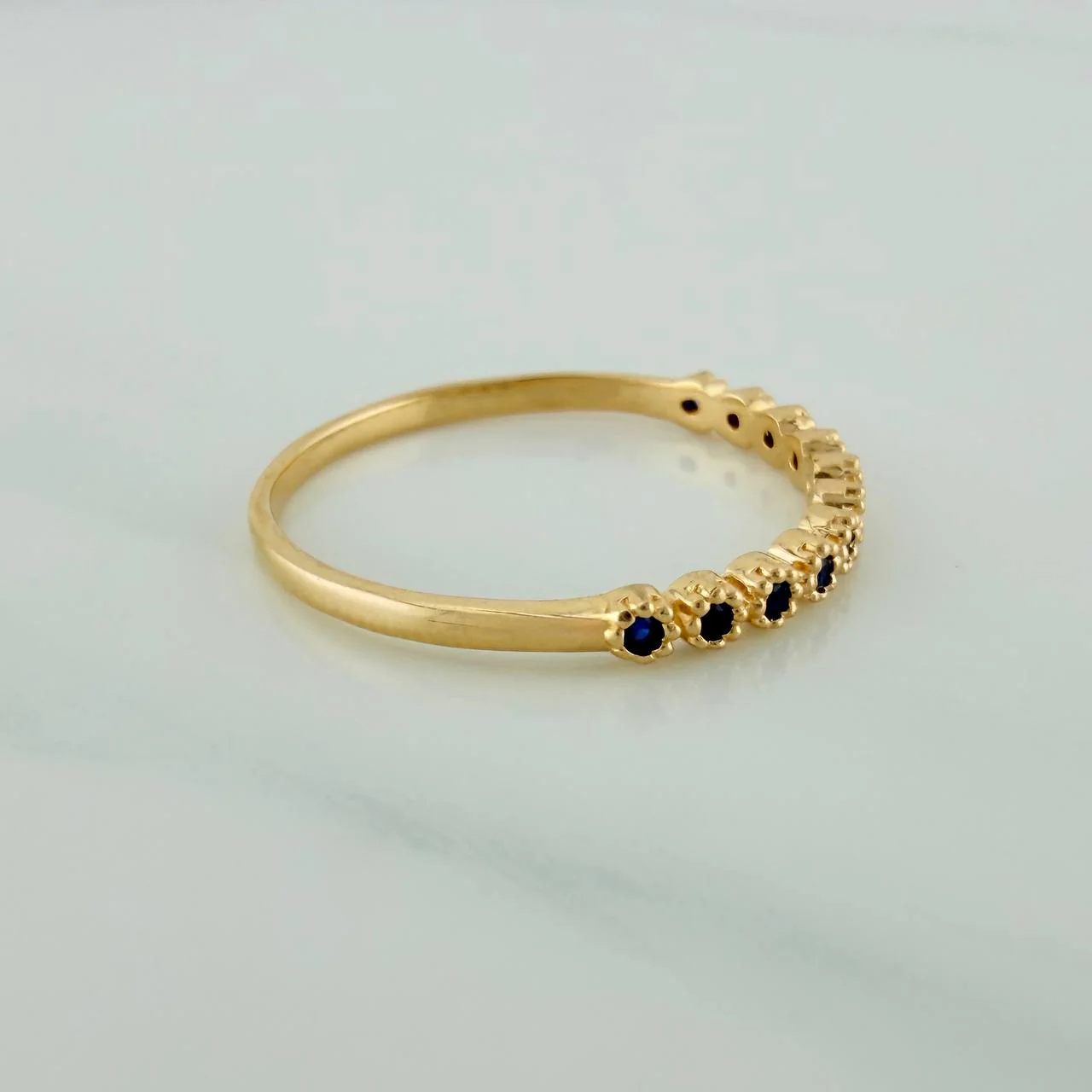 Anillo Churumbela 1.55gr / T7 3/4 / 2.2cm / Oro Amarillo 18K $ - Image 4