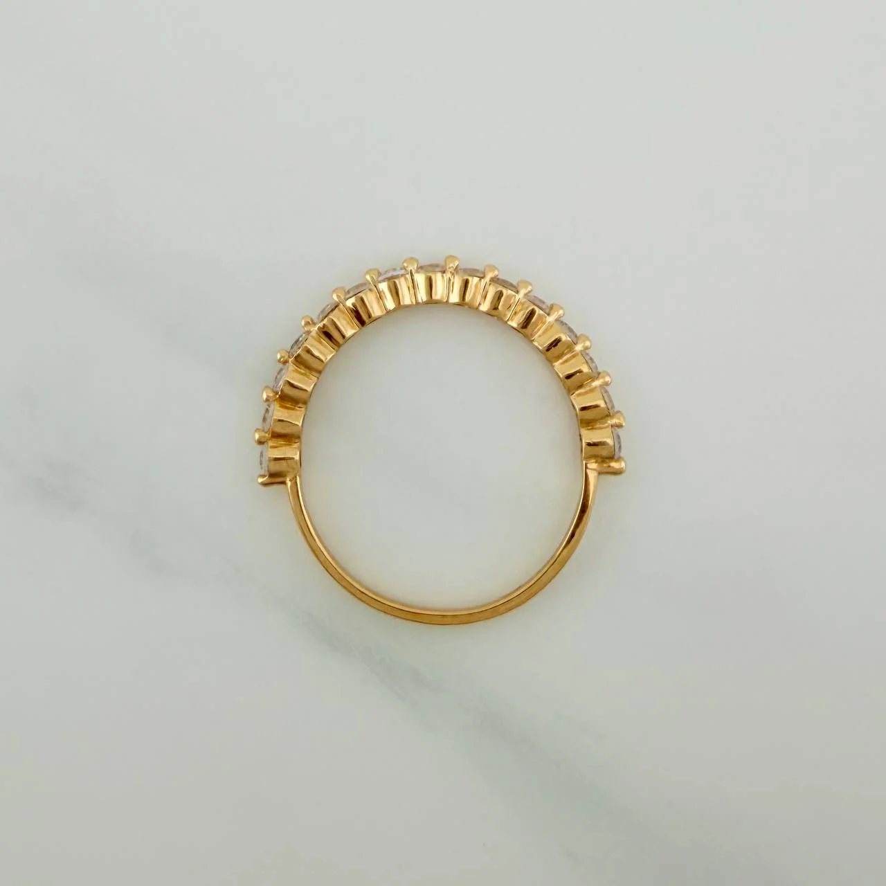 Anillo Churumbela 1.8gr / T6 3/4 / 2.1cm / Oro Amarillo 18K $ - Image 4