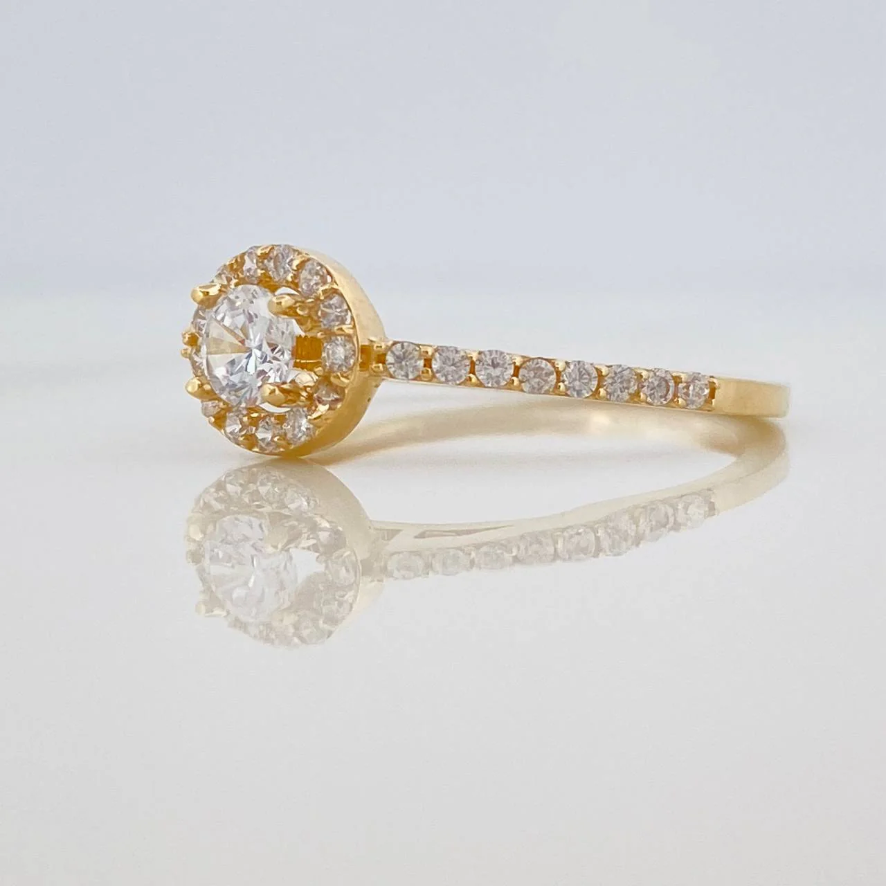 Anillo Churumbela 2.3gr / T6 3/4 / Oro Amarillo 18K % - Image 2