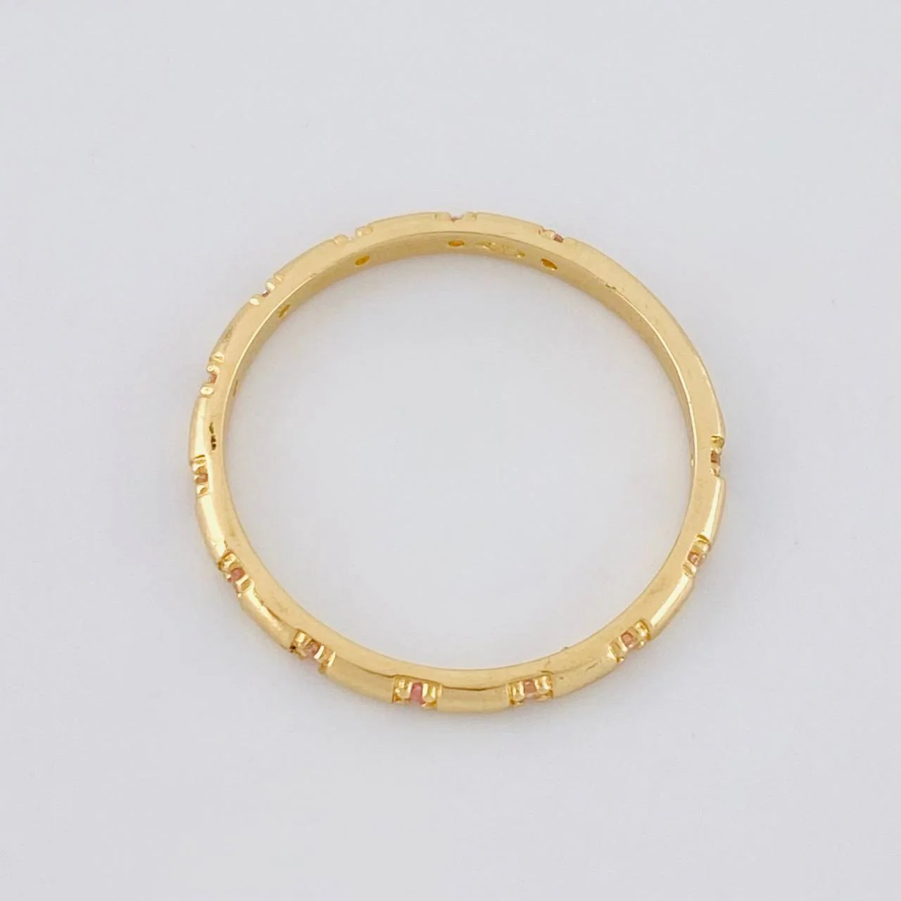 Anillo Churumbela Circonita 1.55g / T6 1/2 Oro Amarillo 18K - Image 3