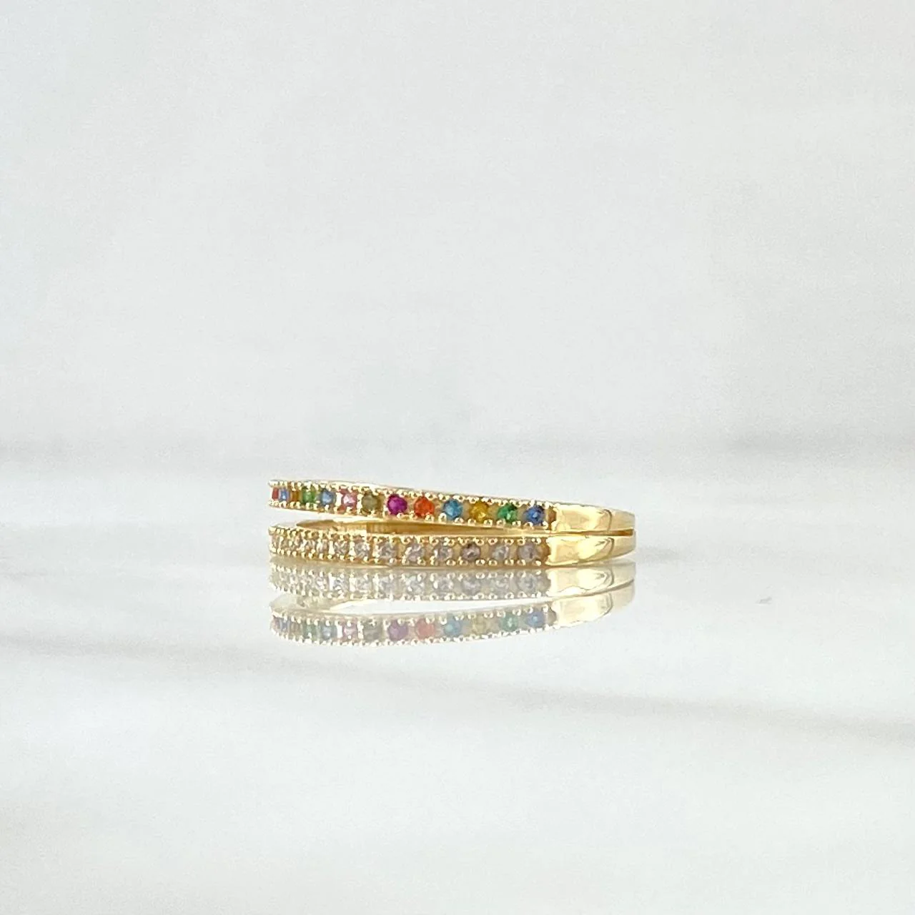 Anillo Churumbela Simple 1.7gr / T6 / Oro Amarillo 18K © - Image 2