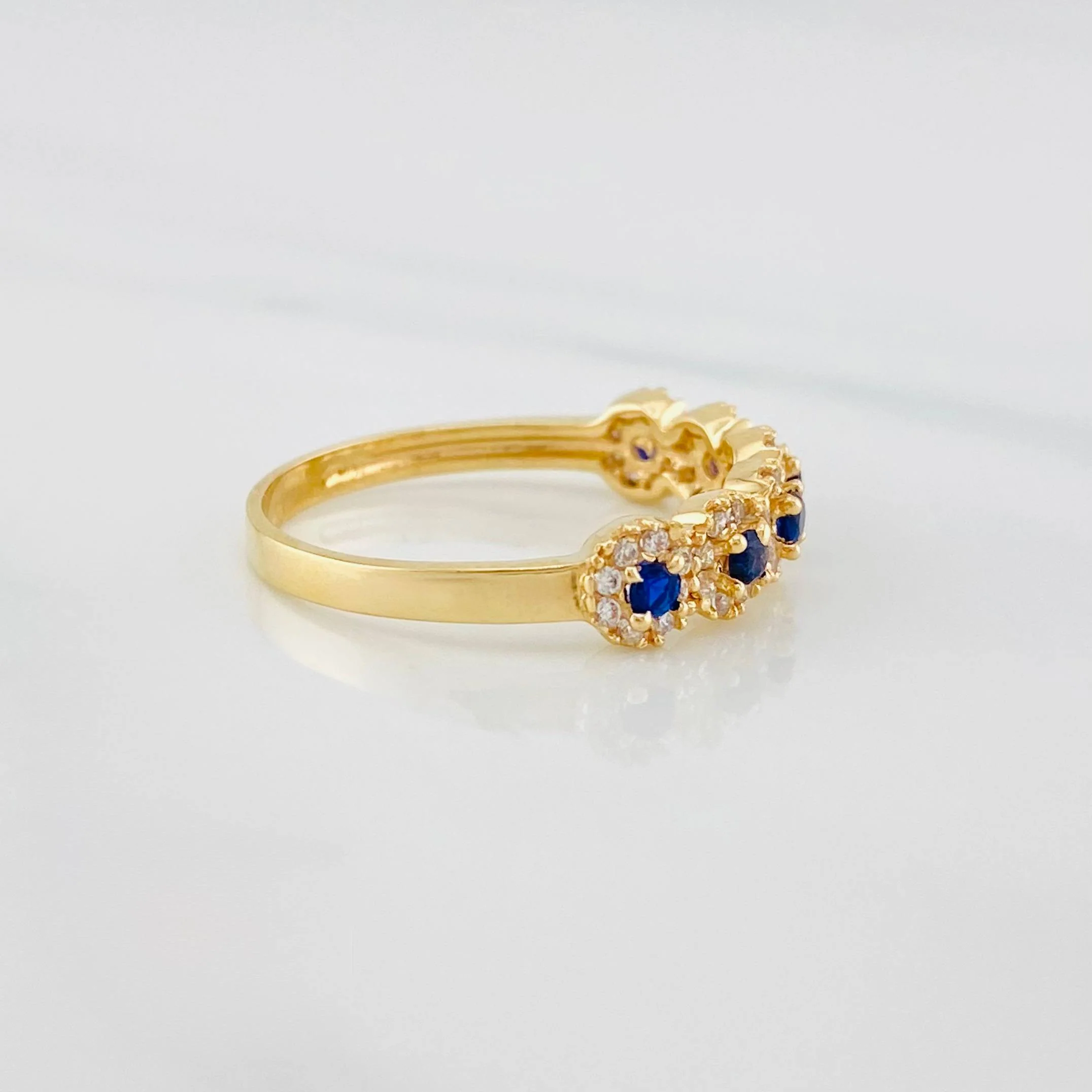 Anillo Churumbela tupido 2.4g / T6 1/2 Oro Amarillo 18K - Image 3