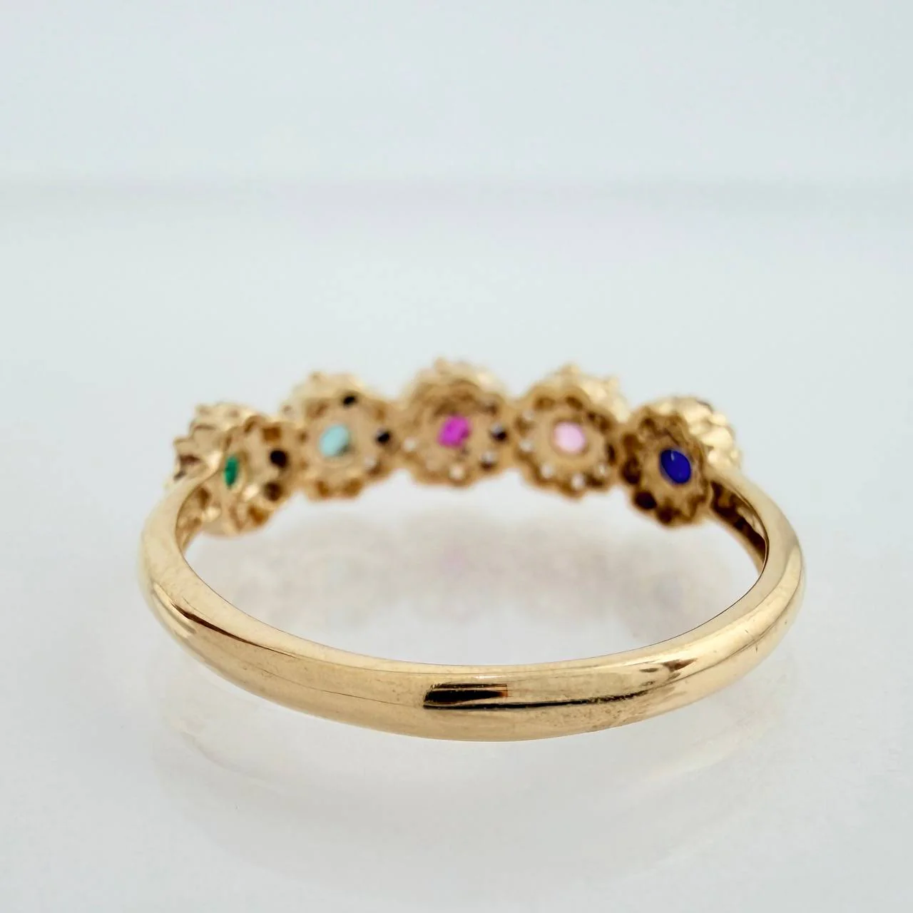 Anillo Churumbela Tupido 2gr / T6 / Oro Amarillo 18K - Image 5