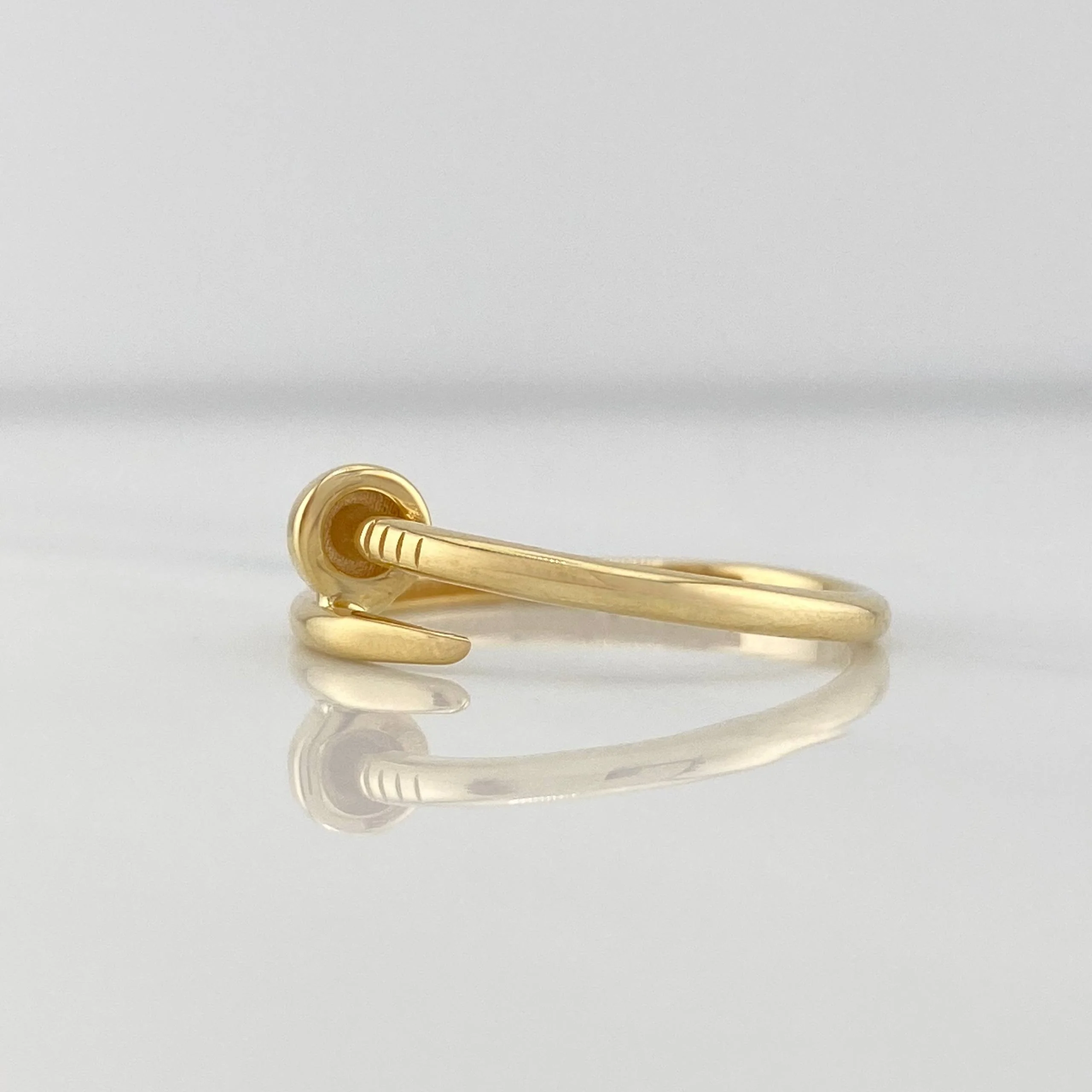 Anillo Clavo 1.5g / T7 1/2 Oro Amarillo 18K - Image 2