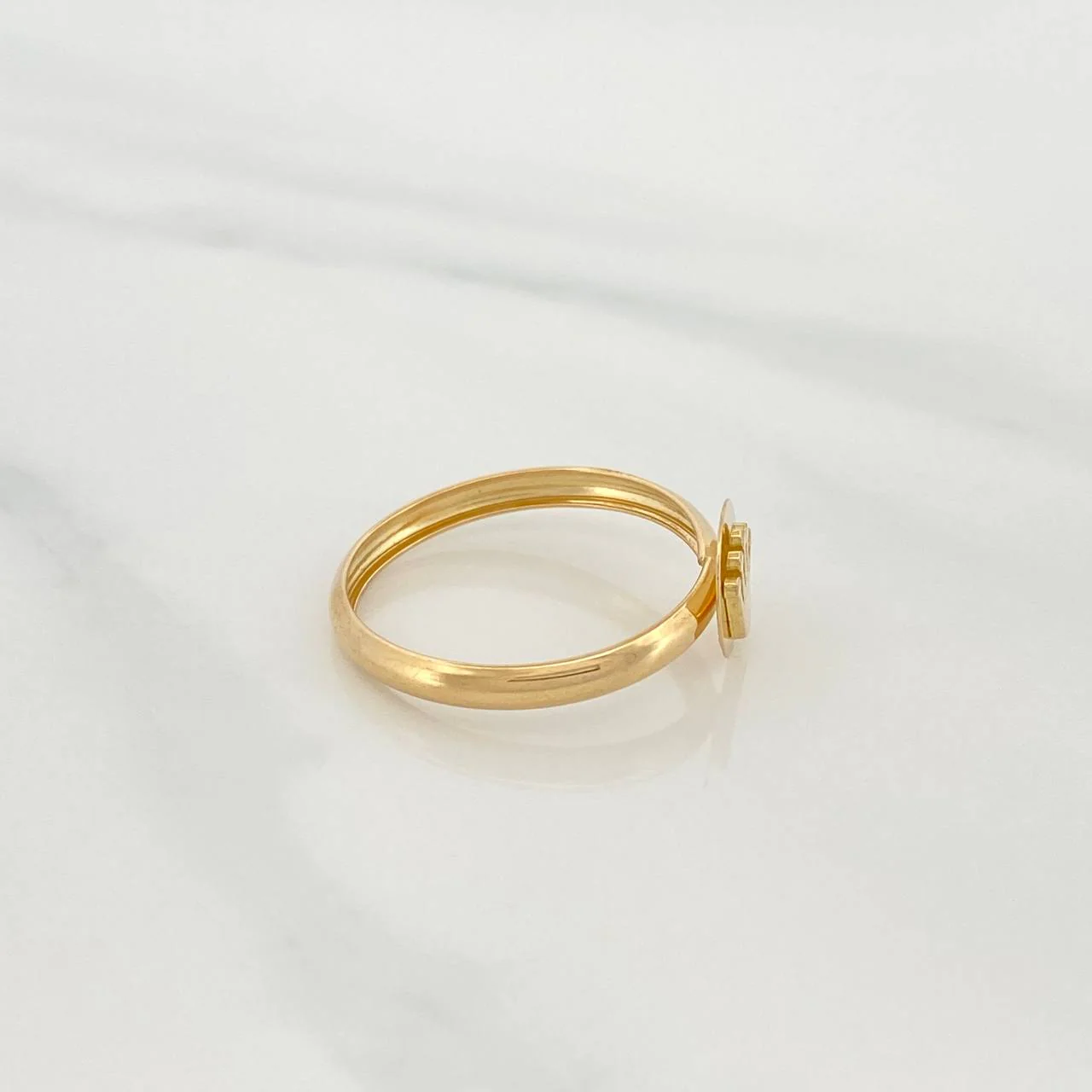 Anillo Corona 1.15gr / T7 1/4 / Oro Amarillo 18K - Image 3