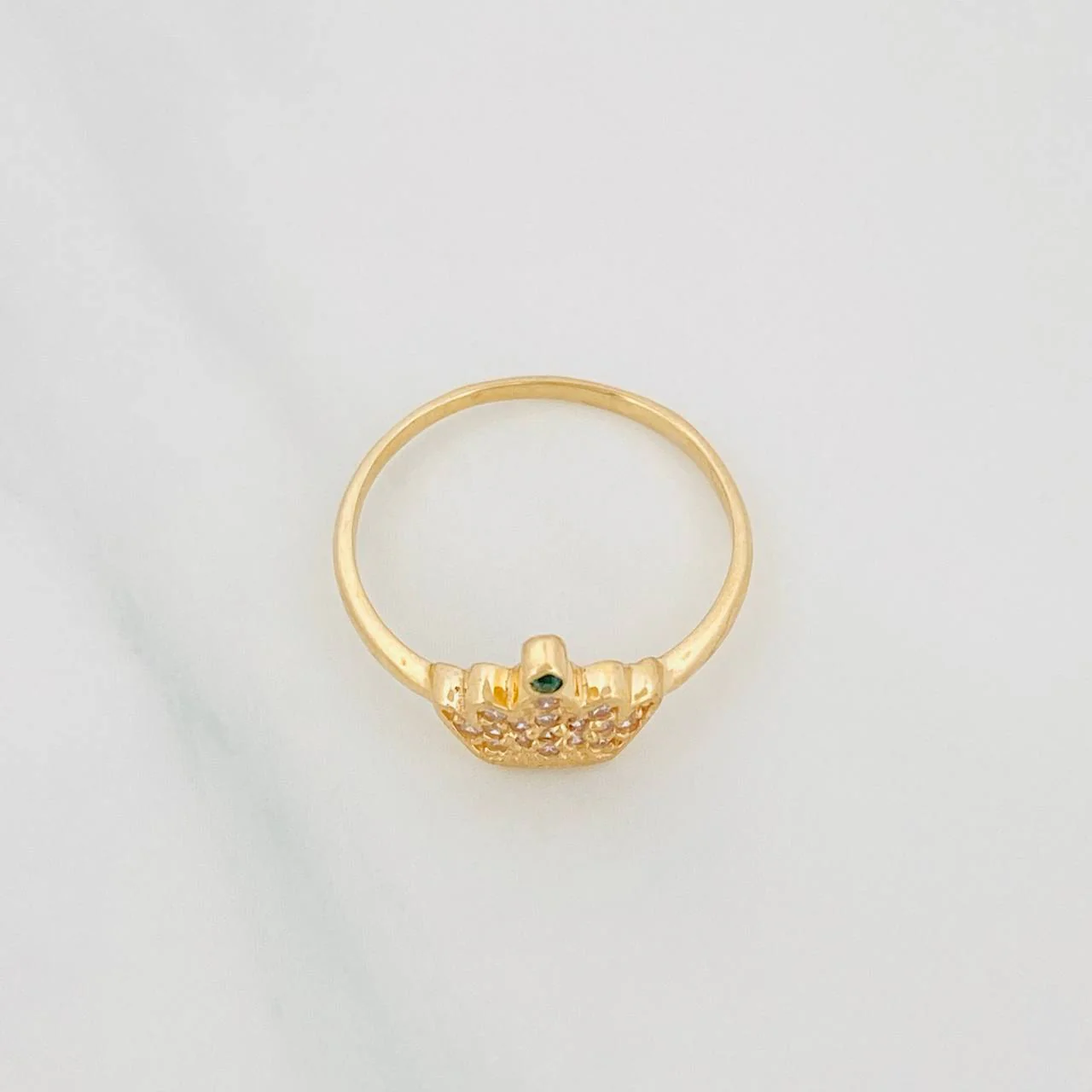 Anillo Corona 1.45g / T5 1/4 Oro Amarillo 18K - Image 3