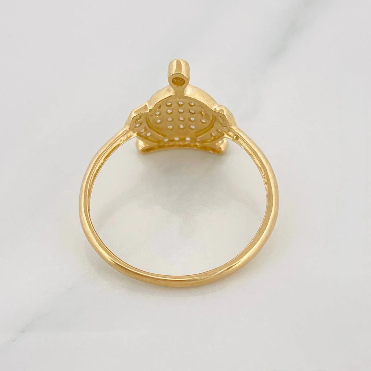 Anillo Corona 1.6g / T6 1/4 Oro Amarillo 18K - Image 4
