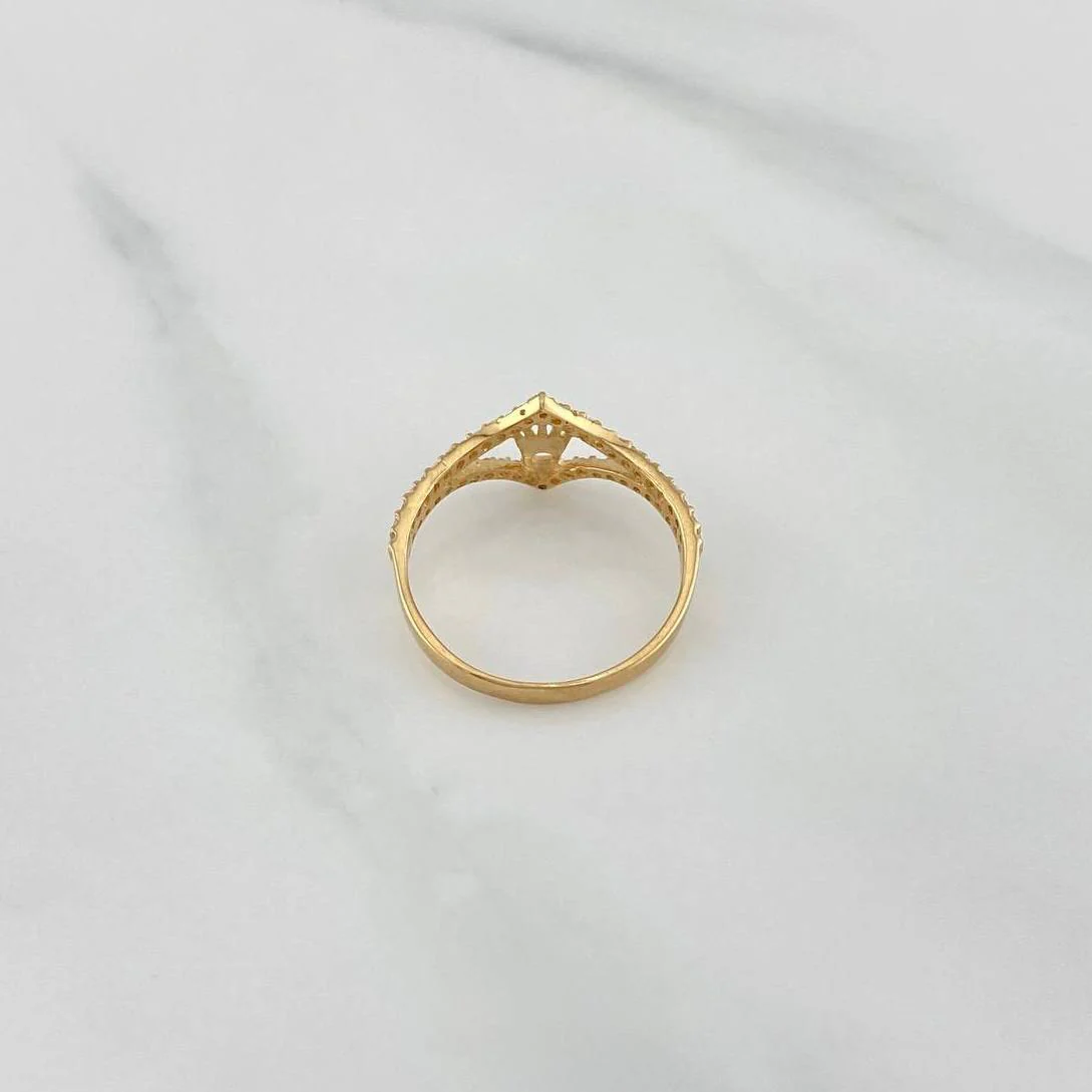 Anillo Corona 1.8 g / T6 1/2 Oro Amarillo 18K - Image 4