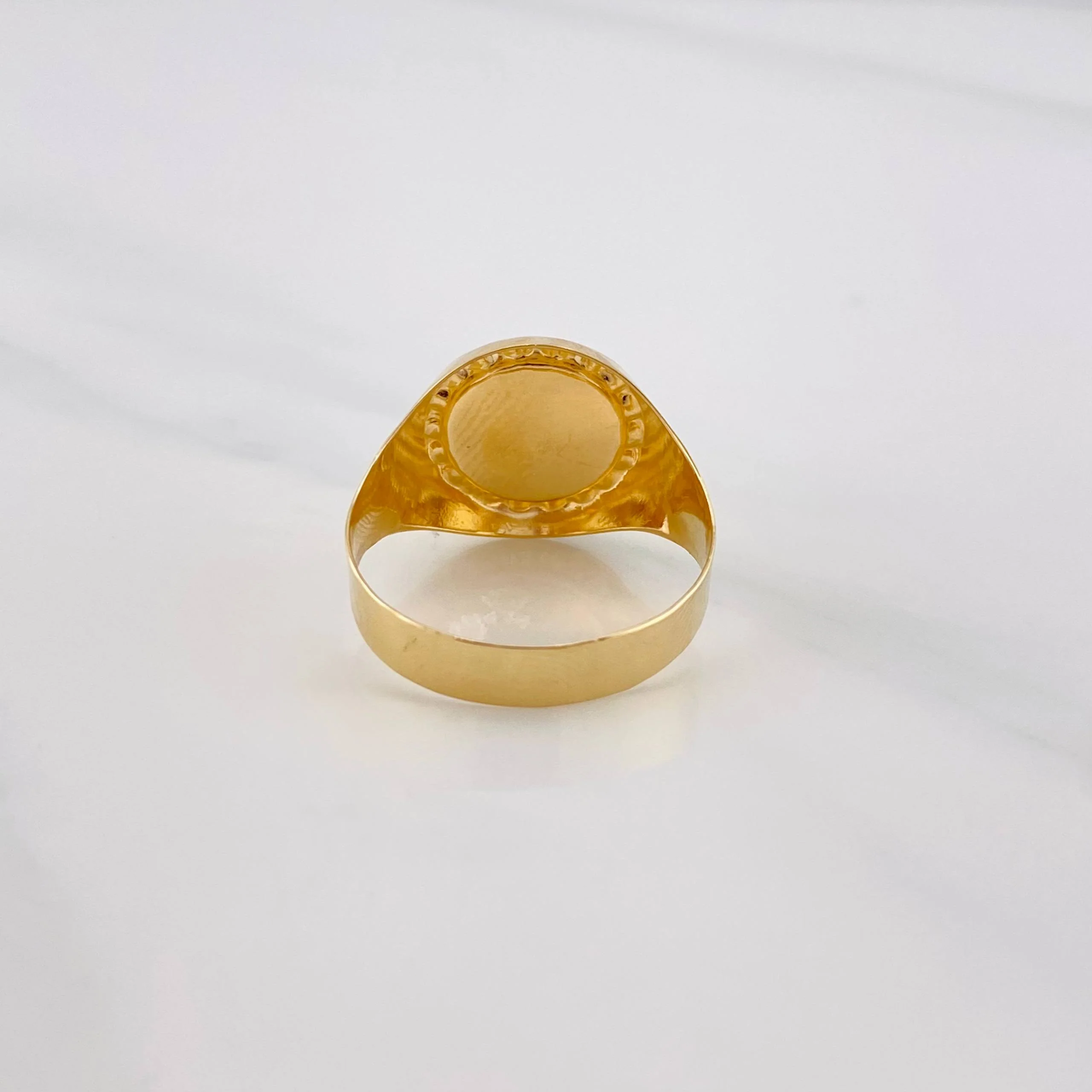 Anillo Corona 3.45g / T10 1/4 Oro Amarillo 18K - Image 4