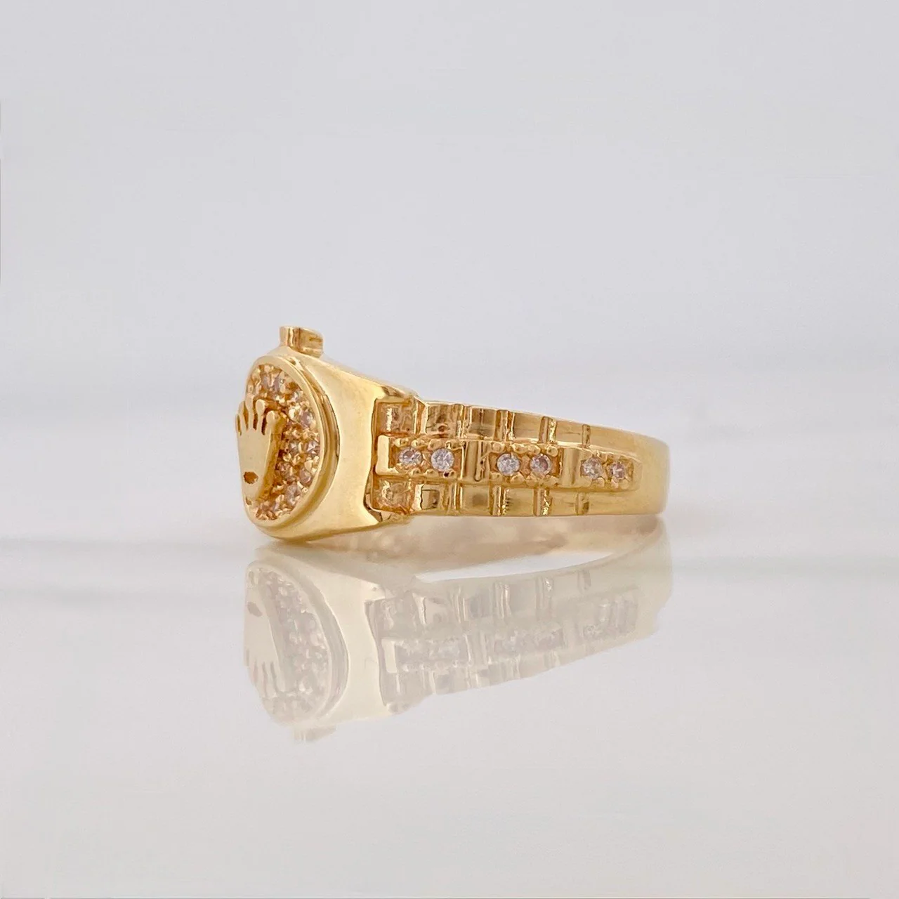 Anillo Corona 3.8 g / T6 1/2 Oro Amarillo 18K - Image 2