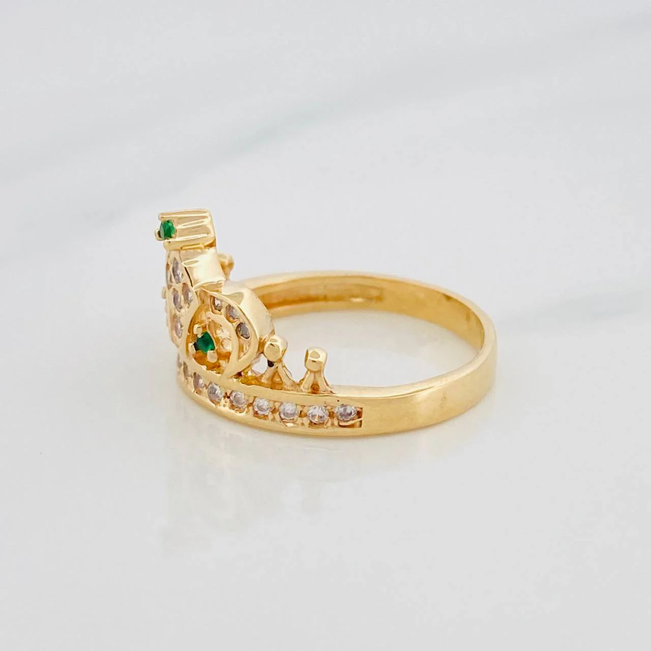Anillo Corona 3.8g / T5 3/4 Oro Amarillo 18K - Image 3