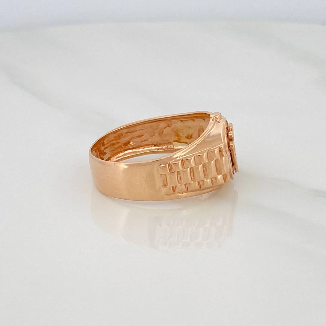 Anillo Corona 5.15g / T11 Oro Rosa 18K - Image 3