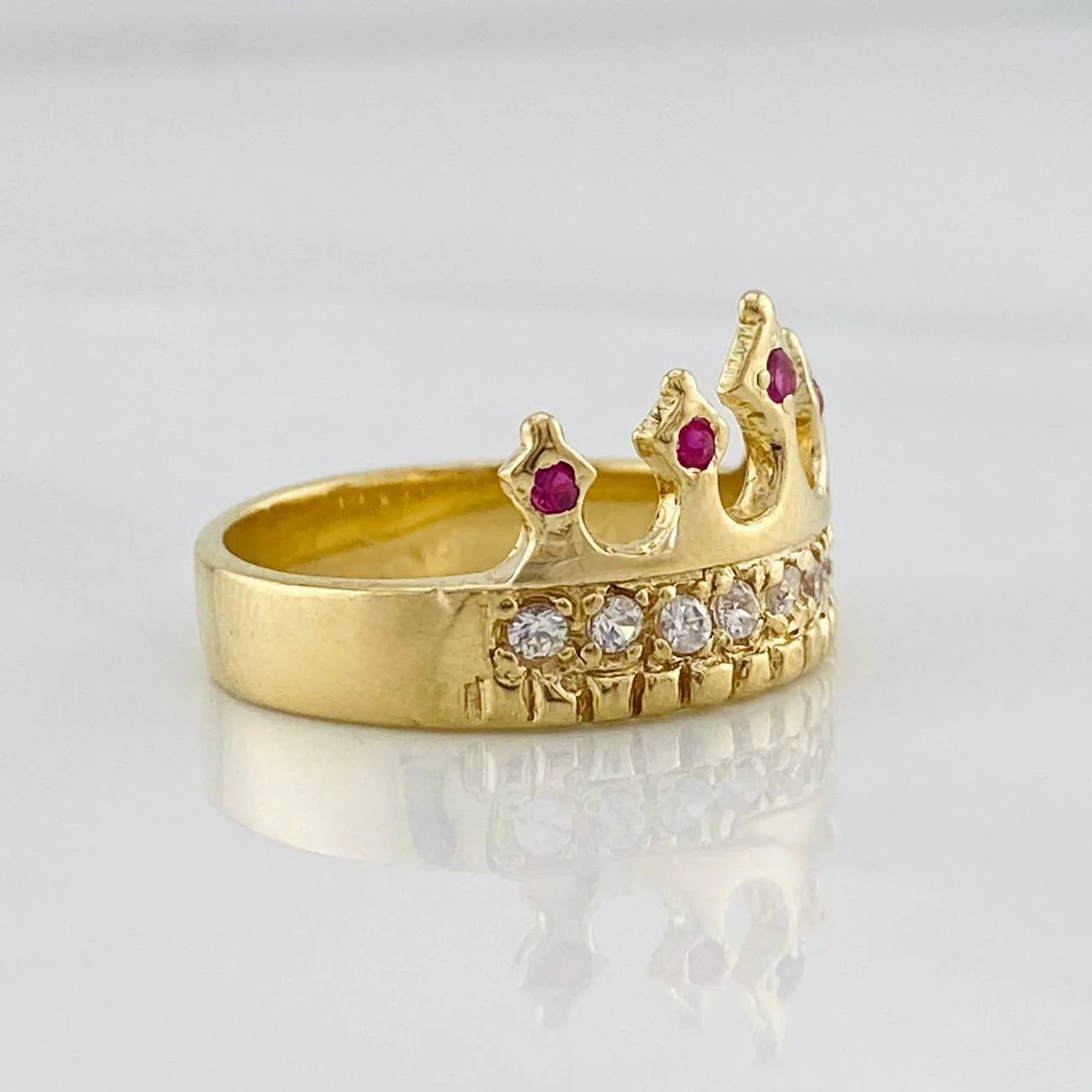 Anillo Corona 5.4g / T7 Oro Amarillo 18K - Image 2