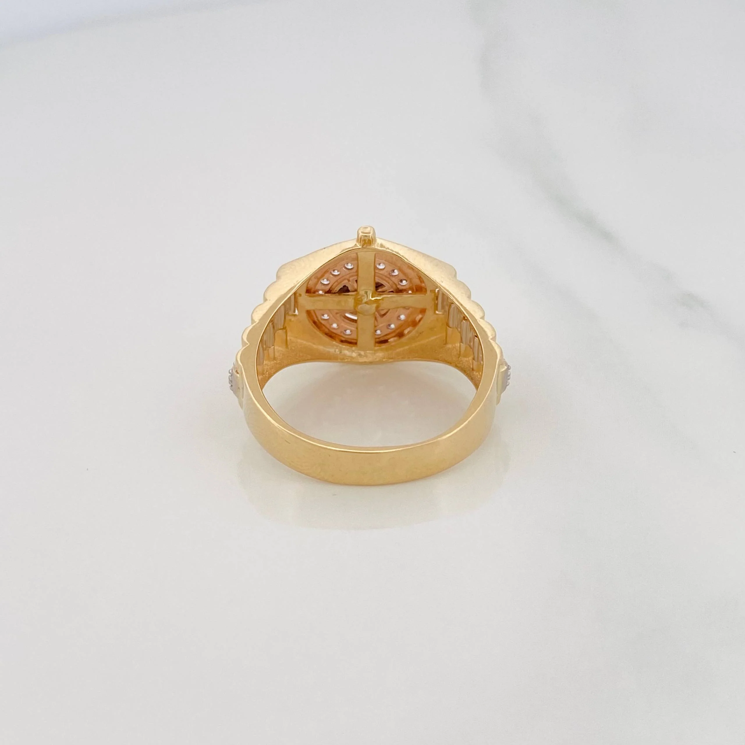 Anillo Corona 5.75g / T10 Tres Oros 18K - Image 4