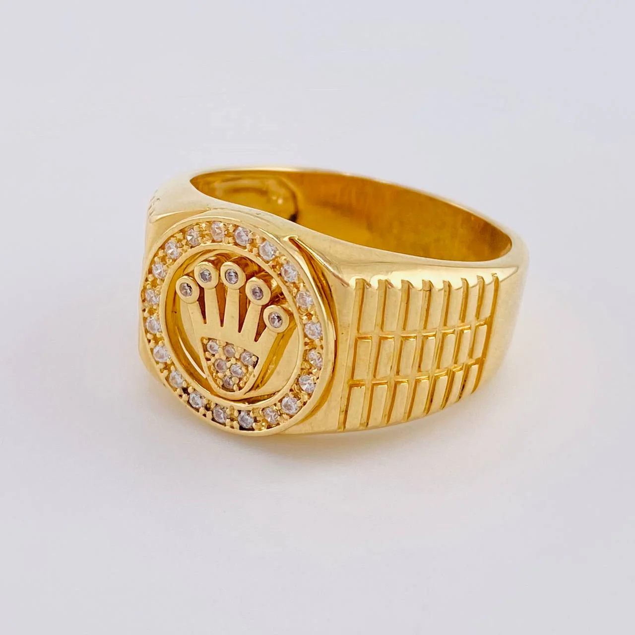 Anillo Corona Correa 13.35 g / T12 Oro Amarillo 18K - Image 2