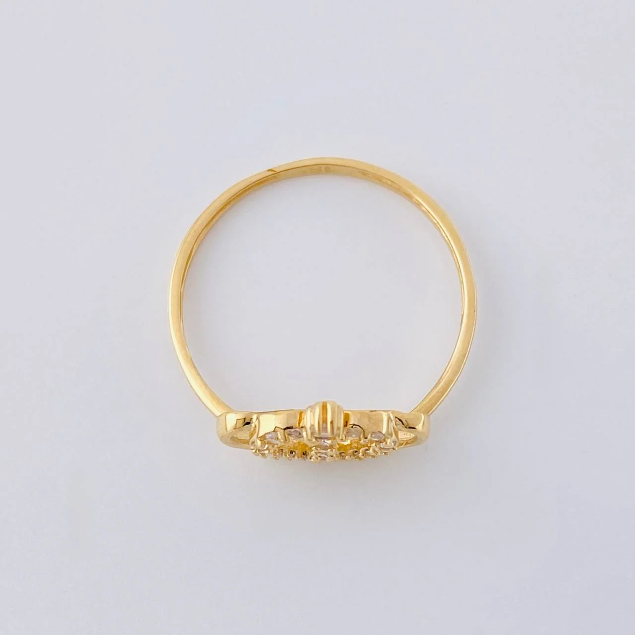 Anillo Corona Real 1.6 g / T6 1/2 Oro Amarillo 18K - Image 3