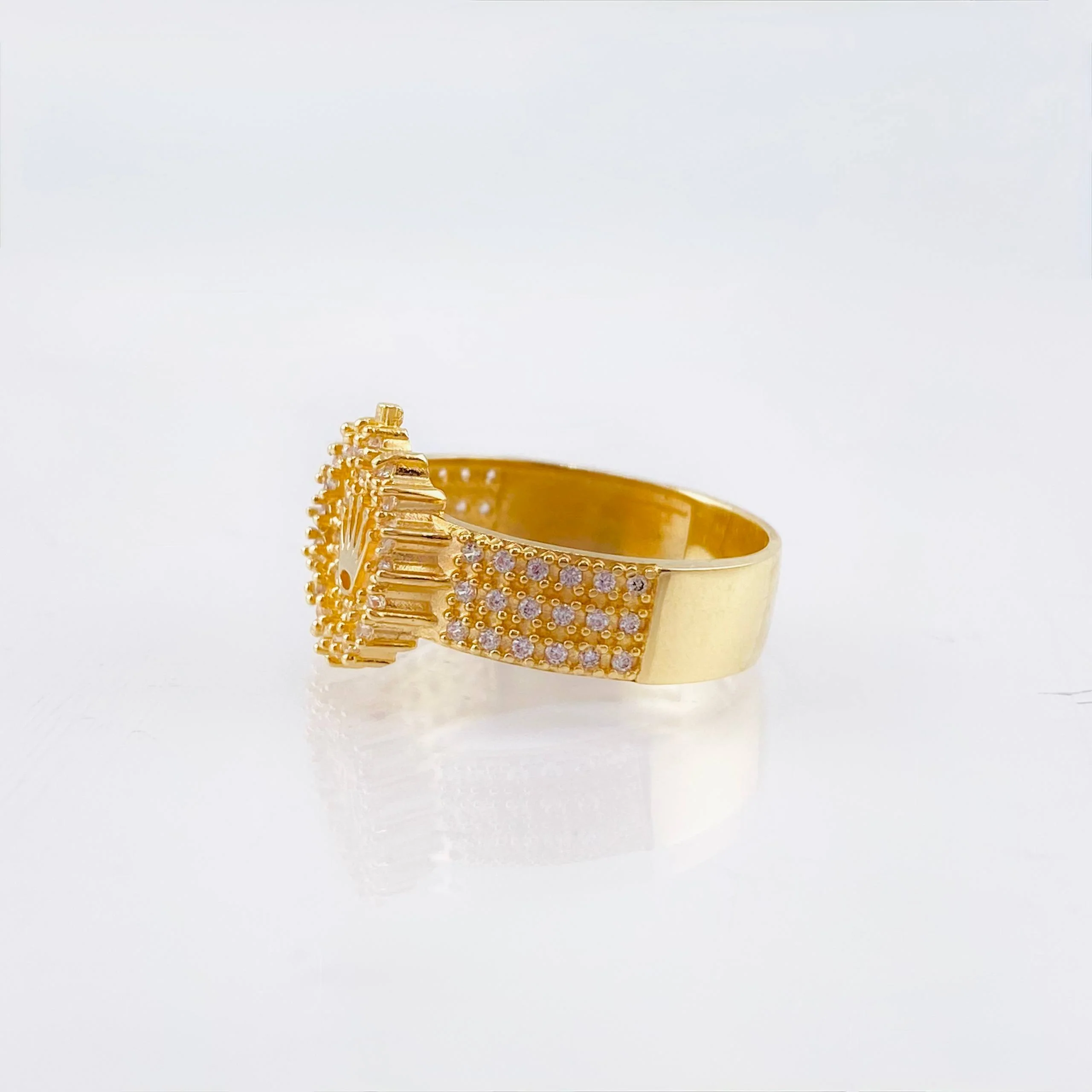 Anillo Corona Rx 5.25gr / T7 1/2 / Oro Amarillo 18K © - Image 2