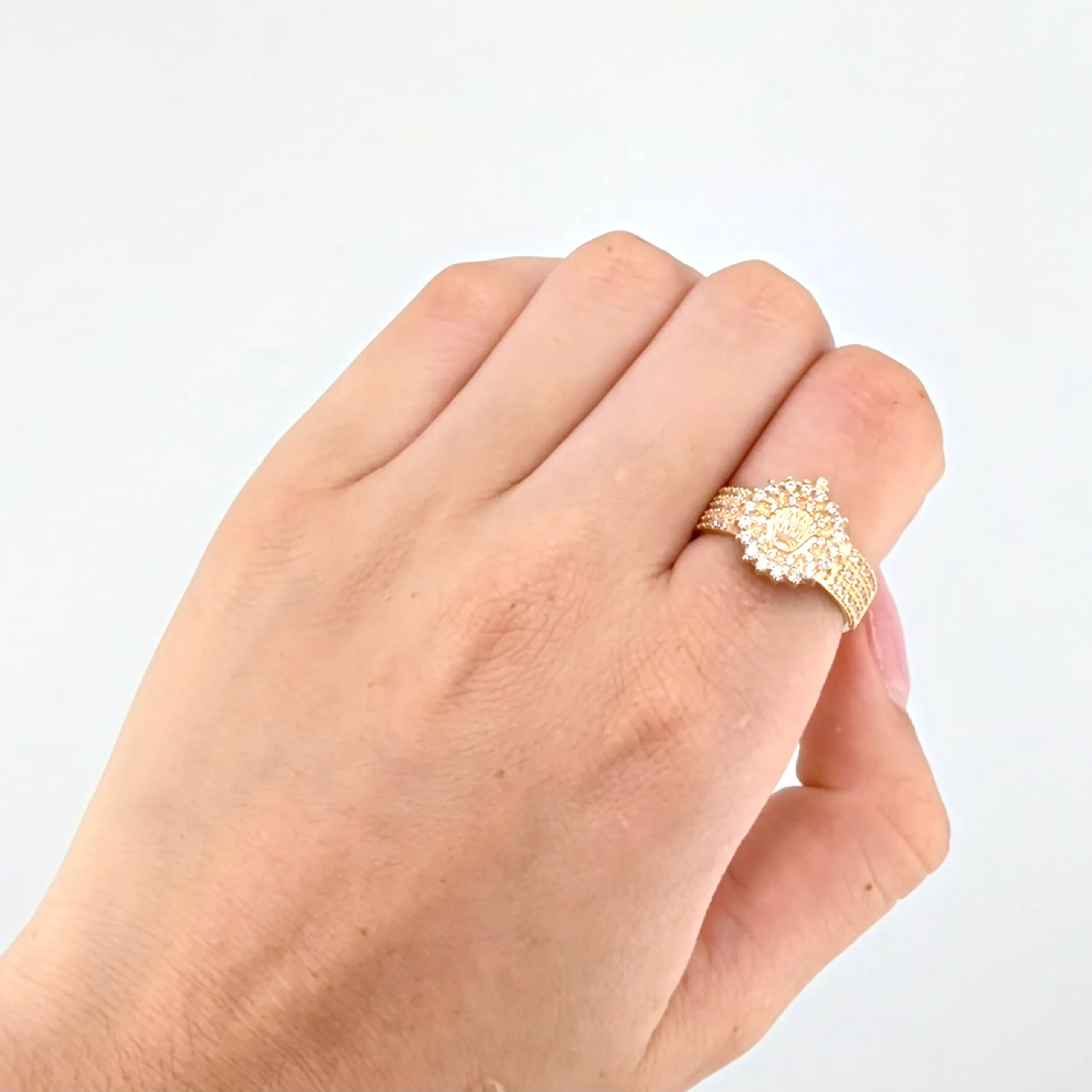 Anillo Corona Rx 5.25gr / T7 1/2 / Oro Amarillo 18K © - Image 4