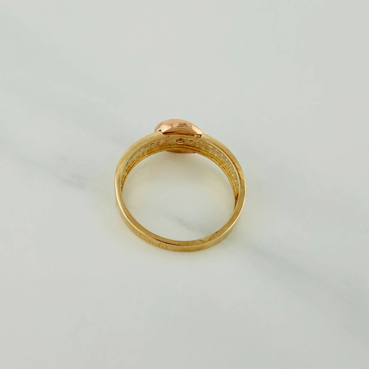 Anillo Correa 2.2gr / T6 3/4 / Tres Oros 18K - Image 3