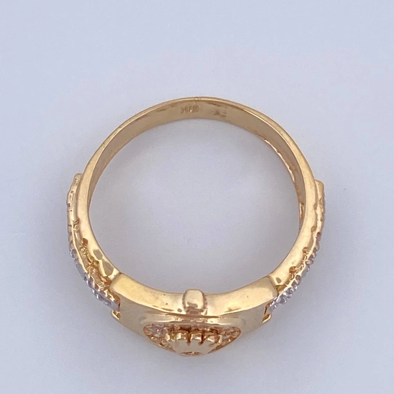 Anillo Correa corona 3.95g / T5 1/4 Oro Amarillo 18K - Image 3