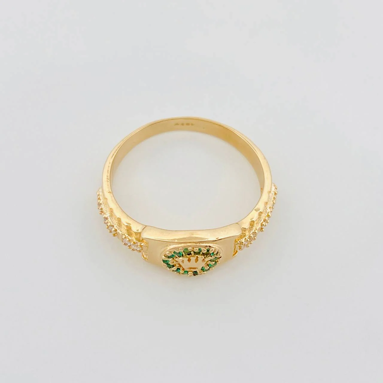 Anillo Correa Corona 4.35 g / T9 1/4 Oro Amarillo 18K - Image 2