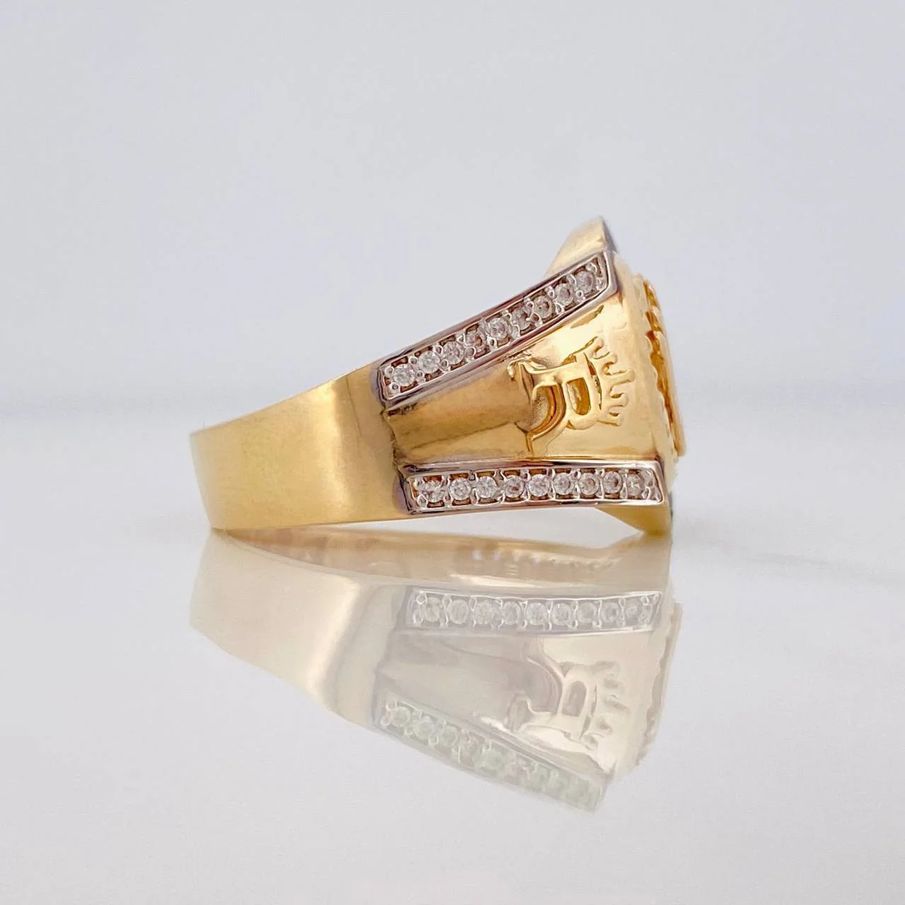 Anillo Correa Corona 7.1g / T10 1/2 Oro Amarillo 18K - Image 3