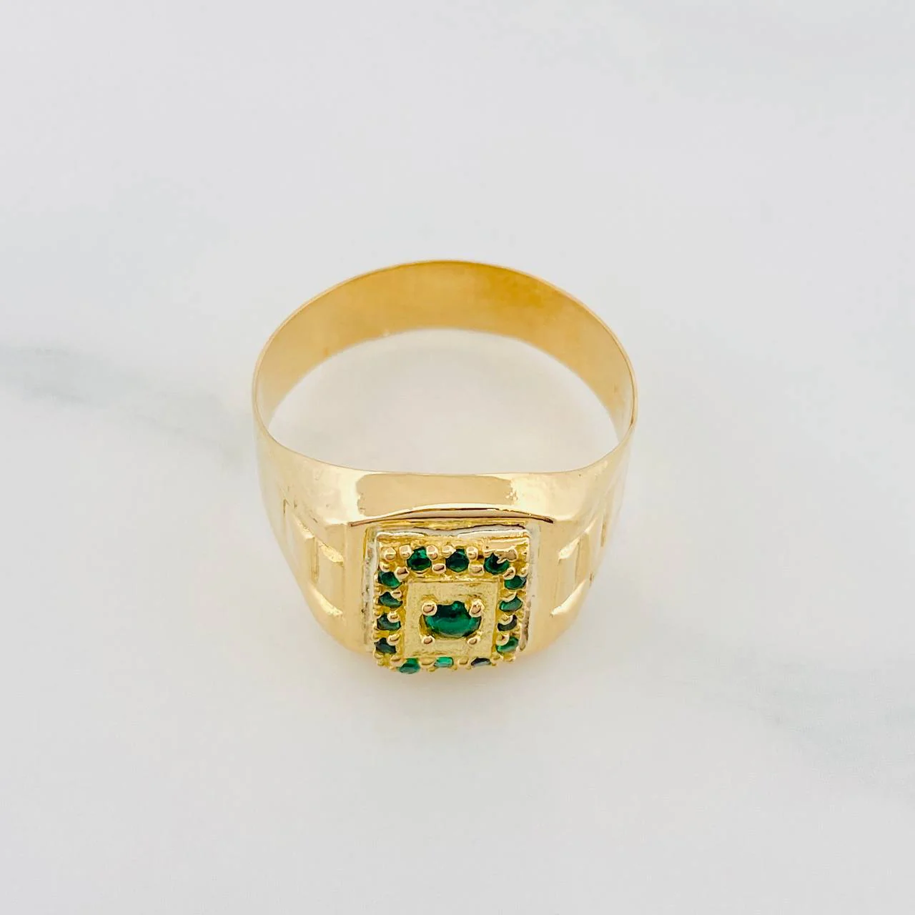 Anillo Crono Tempo 4.6 g / T10 1/4 Oro Amarillo 18K - Image 2
