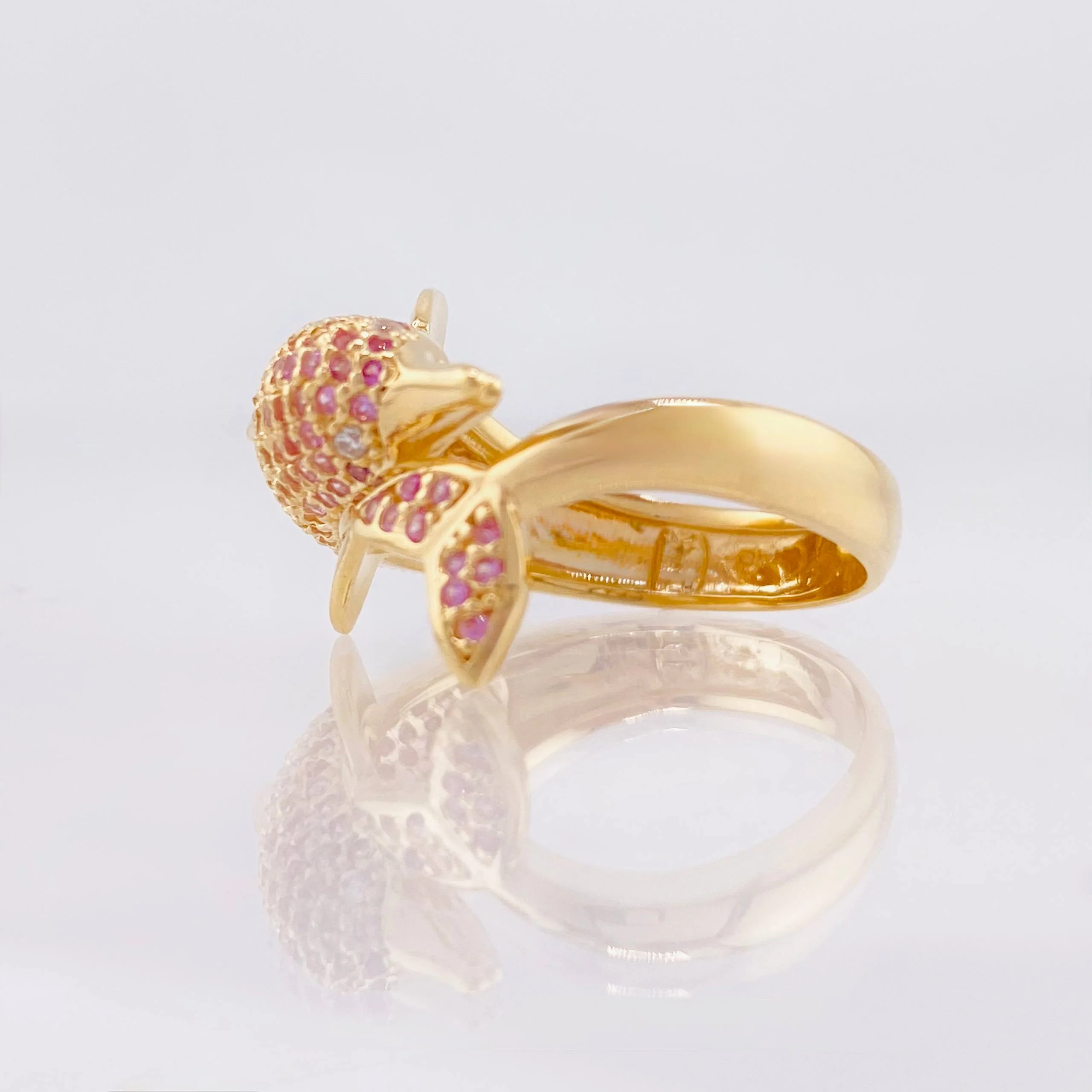 Anillo Delfin 6.3gr / T6 3/4 / Oro Amarillo 18K © - Image 2