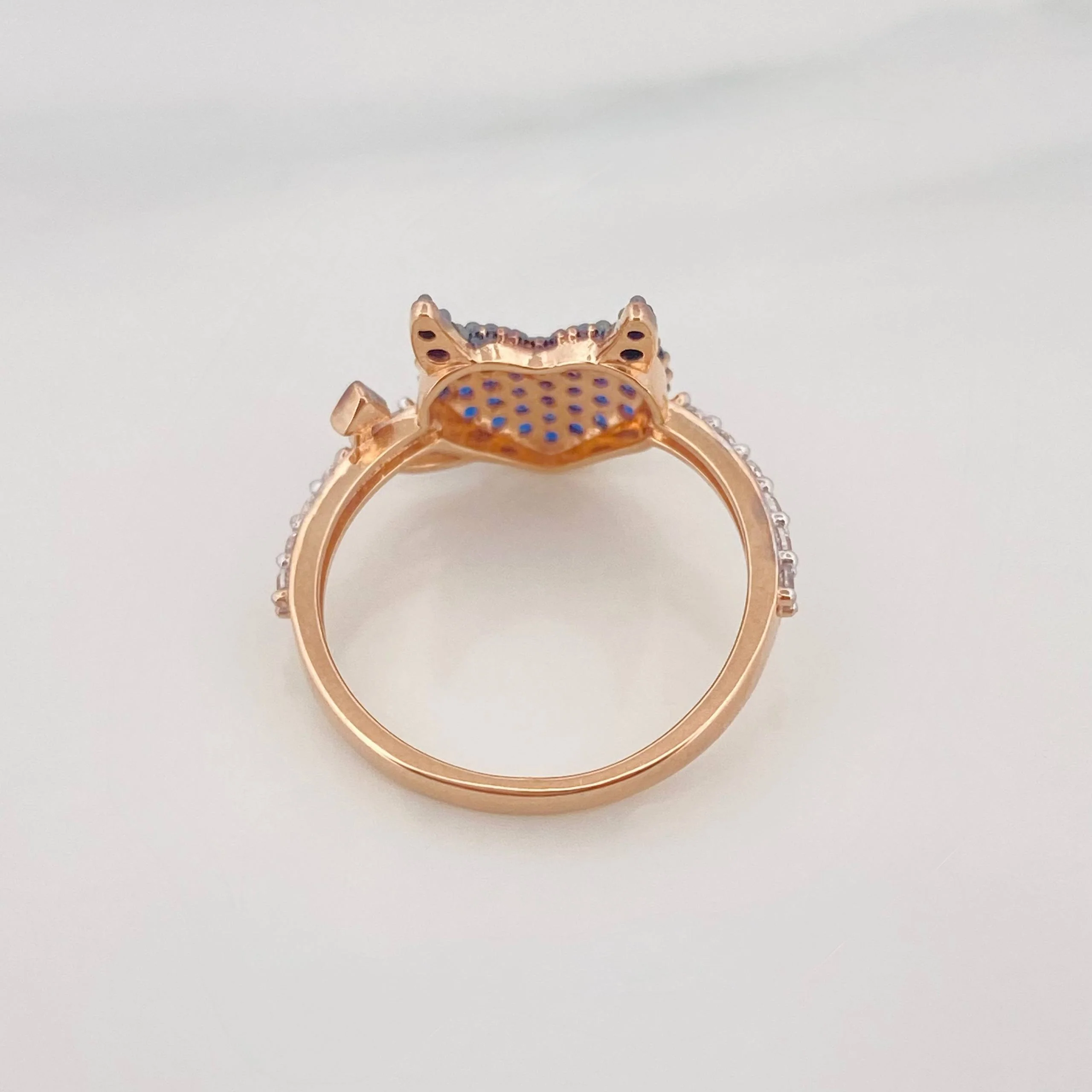 Anillo Devil 2.6g / T5 3/4 Tres Oros 18K - Image 4
