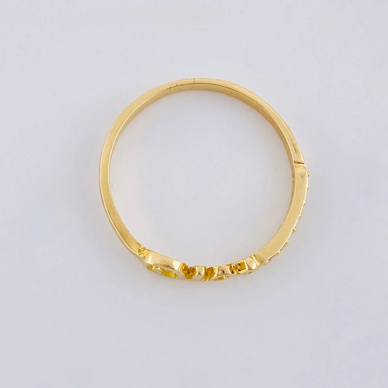 Anillo Dios 1.5 g / T7 Oro Amarillo 18K - Image 3