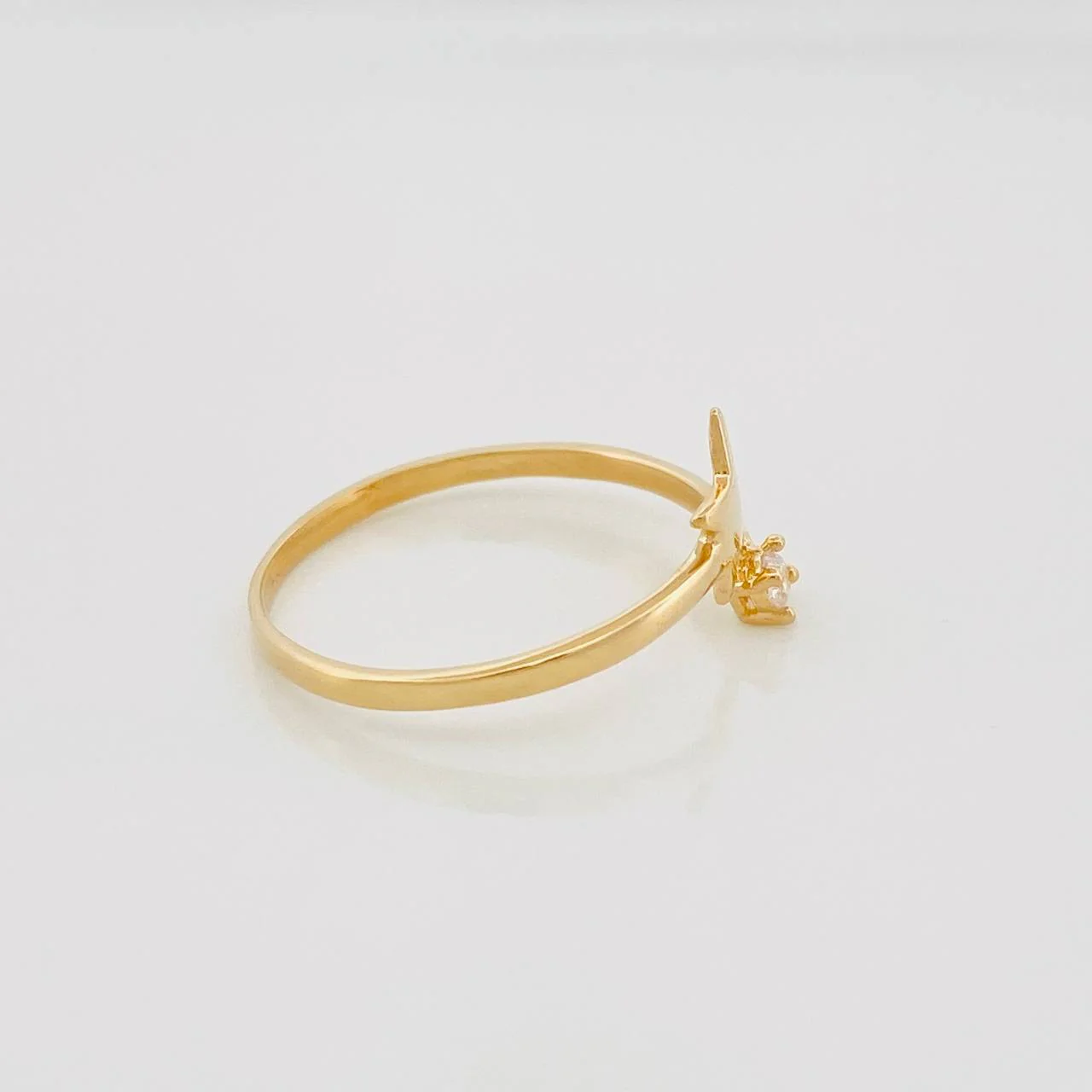 Anillo Estrella 1.45 g / T7 1/4 Oro Amarillo 18K - Image 3