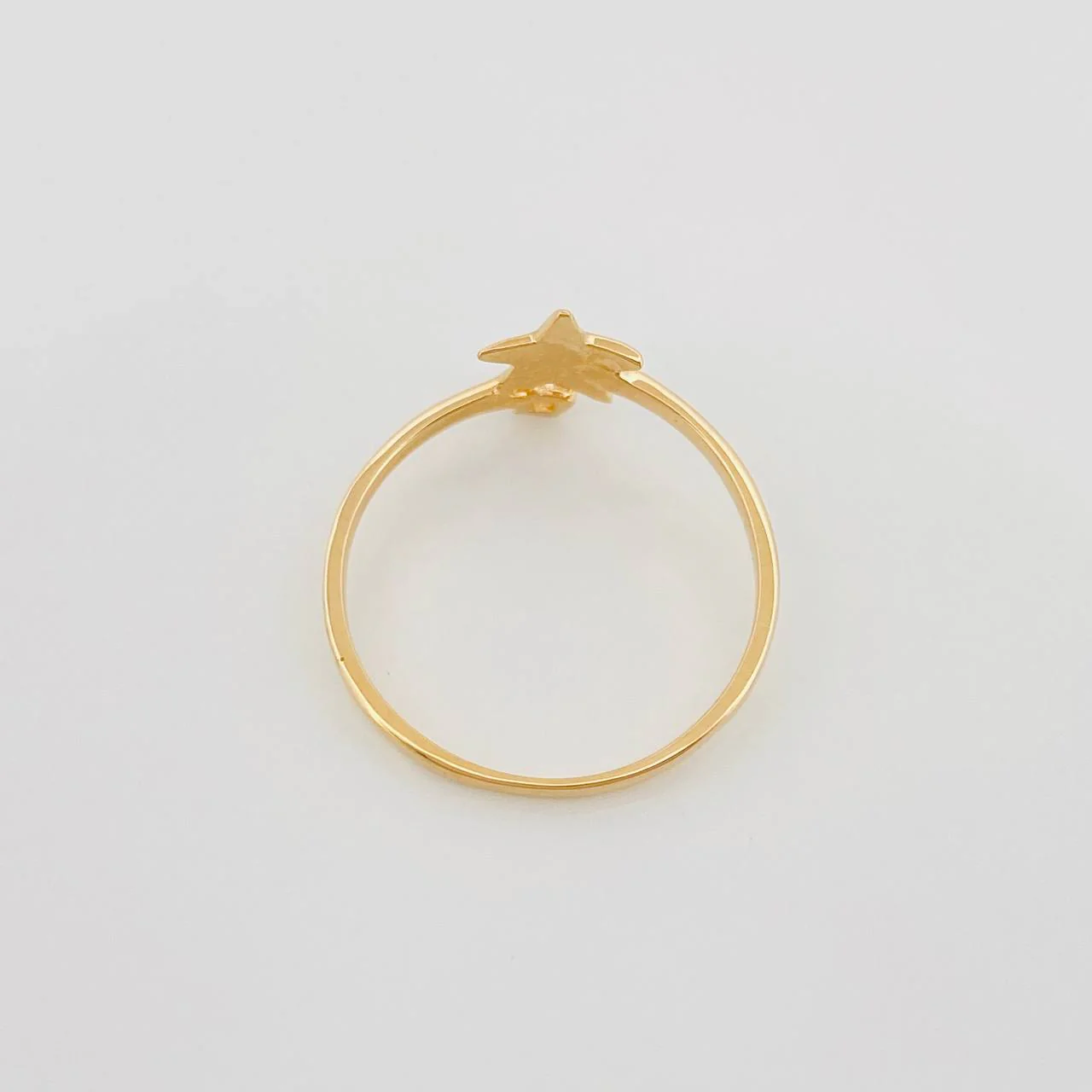 Anillo Estrella 1.45 g / T7 1/4 Oro Amarillo 18K - Image 4