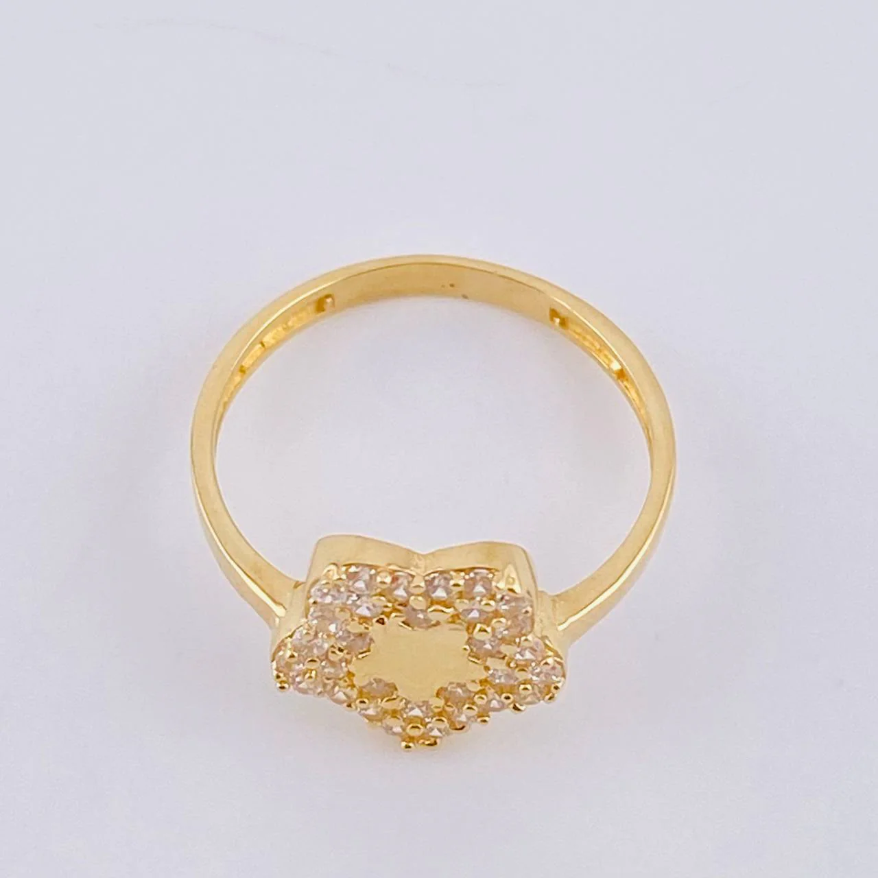 Anillo Estrella En Flor 2 g / T5 1/4 Oro Amarillo 18K - Image 3