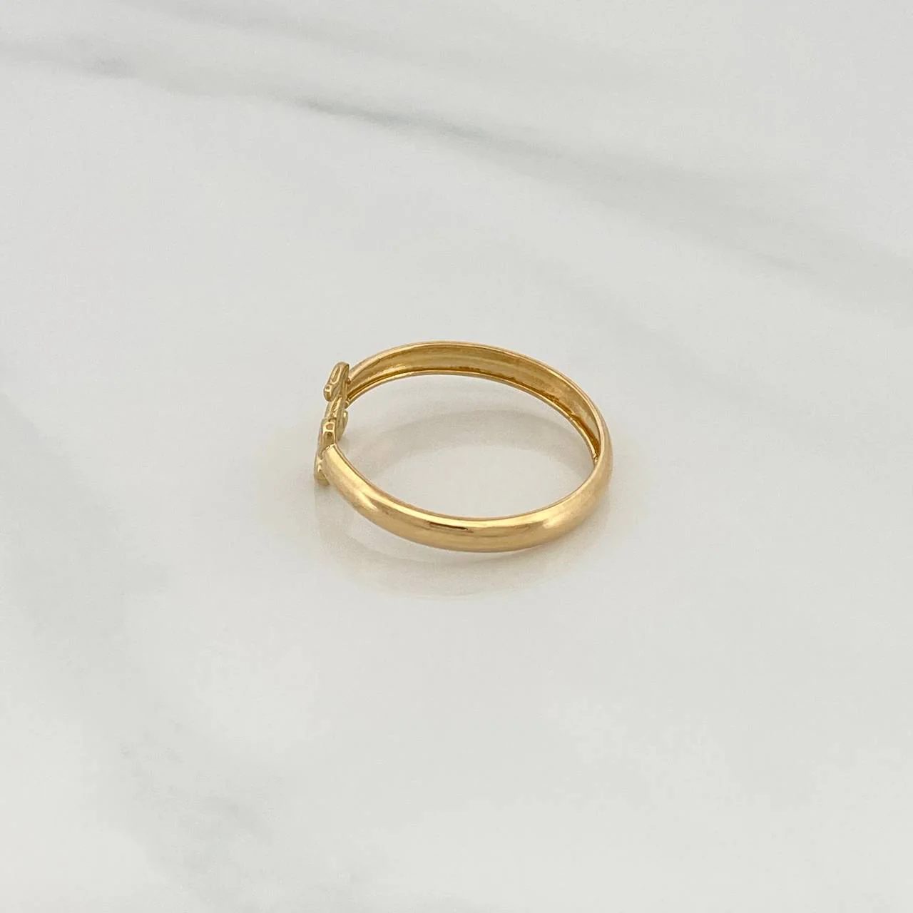 Anillo Fe 0.8gr / T5 / Oro Amarillo 18K & - Image 3
