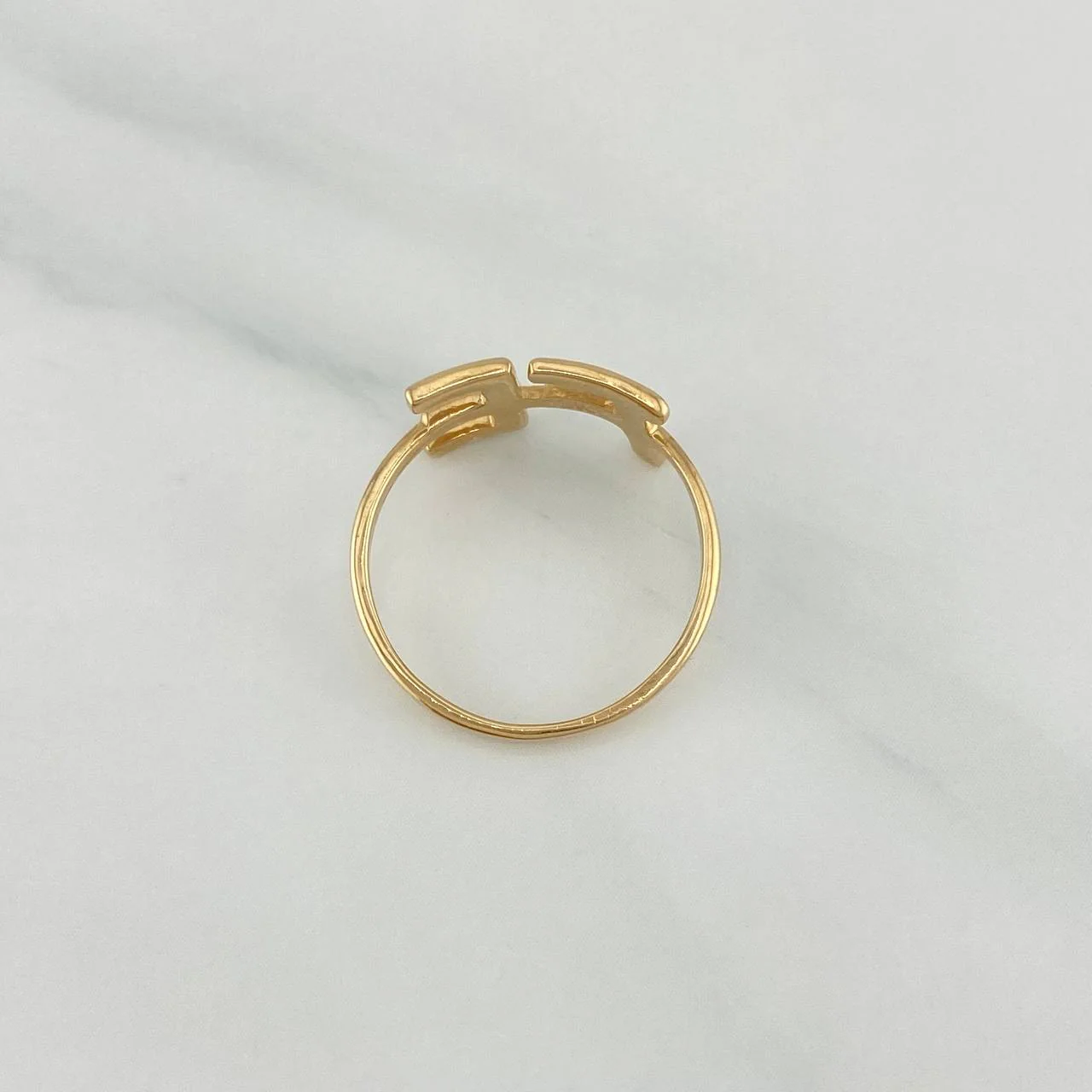 Anillo Fe 1.75 g / T6 Oro Amarillo 18K - Image 3