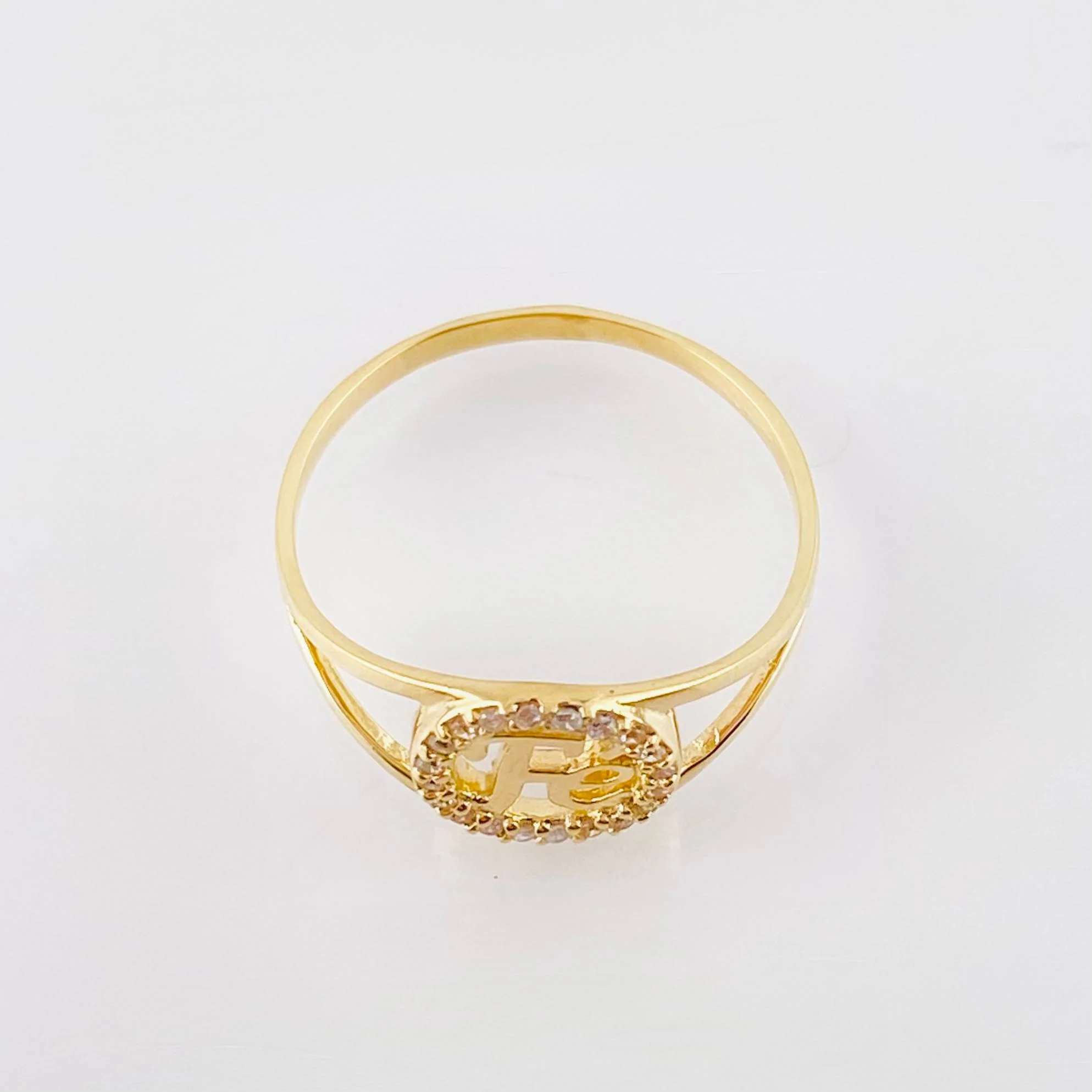 Anillo Fe 1.95gr / T7 3/4 / Oro Amarillo 18K - Image 3