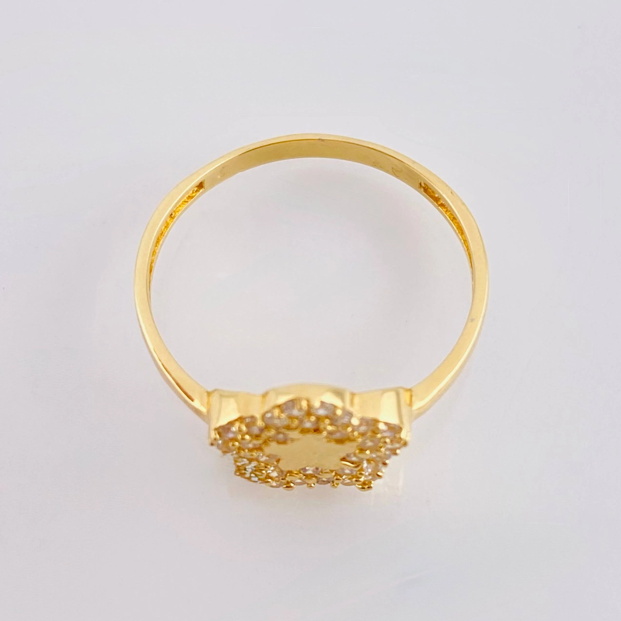 Anillo Flor Estrellado 2gr / T7 1/4 / Oro Amarillo 18K - Image 3