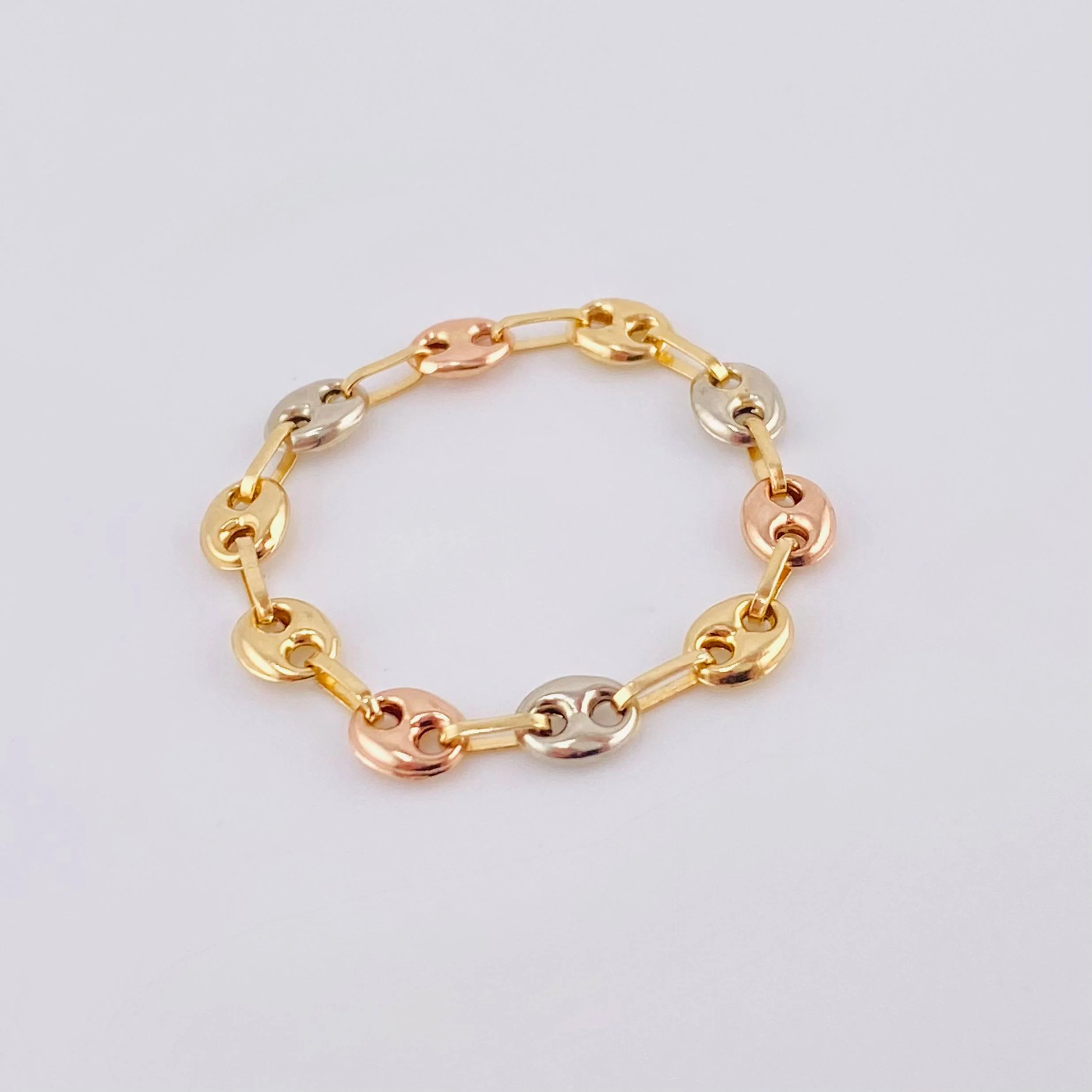 Anillo Gc 0.9gr / T12 3/4- T12 1/2 / 4.15mm Tres Oros 18K - Image 2