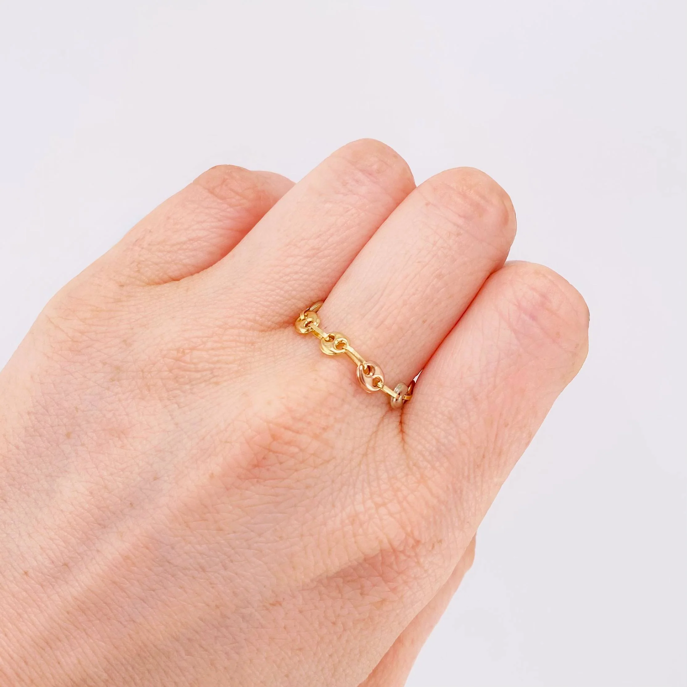 Anillo Gc 0.9gr / T12 3/4- T12 1/2 / 4.15mm Tres Oros 18K - Image 3