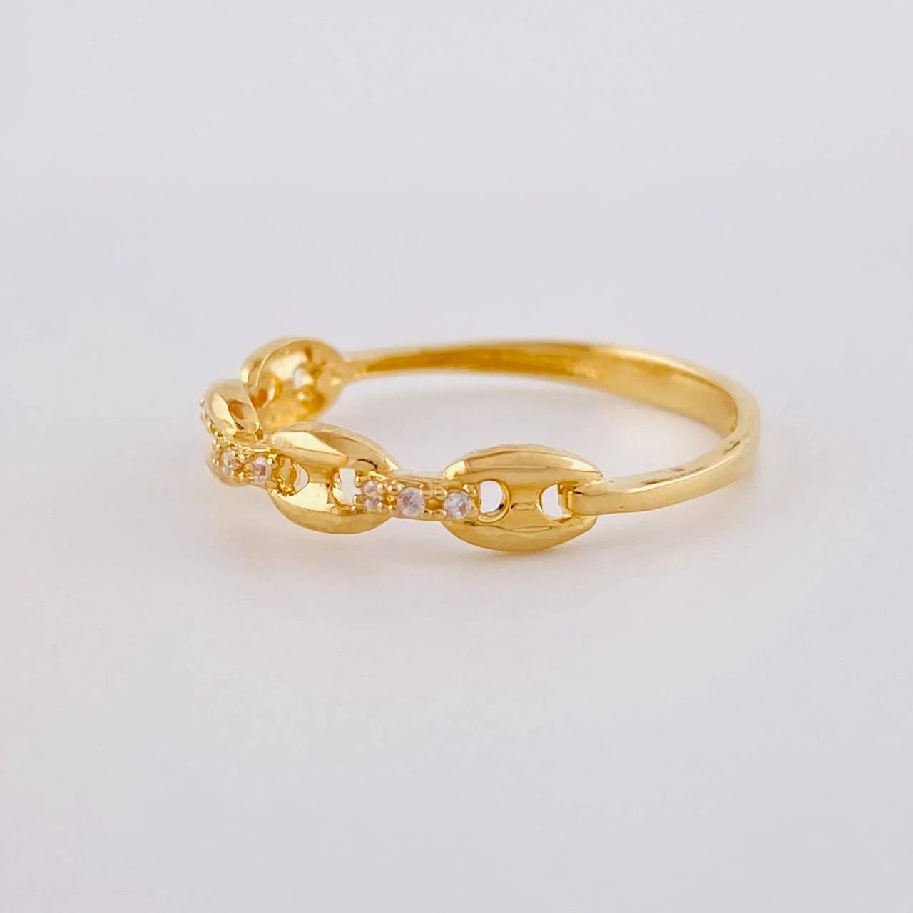 Anillo Gc 1.7 g / T7 3/4 Oro Amarillo 18K - Image 3