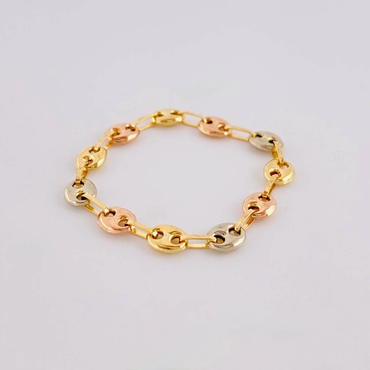 Anillo Gc 1 g / T16 - 15 3/4 Tres Oros 18K - Image 2